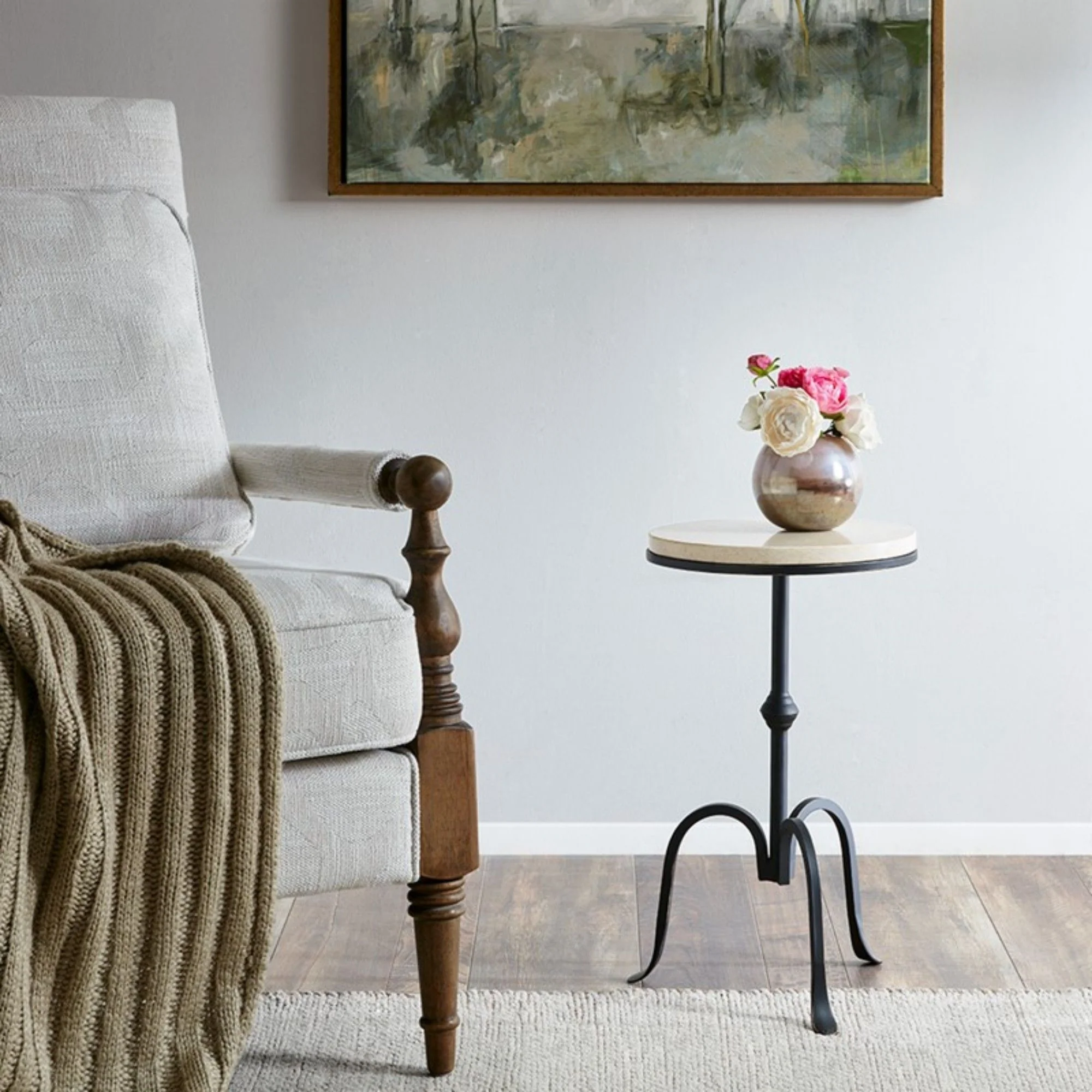 Gaberial - Accent Table With Top - Black - Image 5