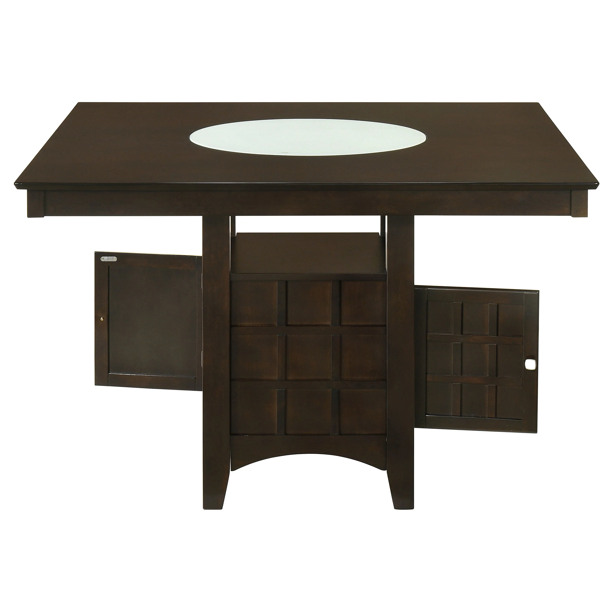 Gabriel 52-Inch Counter Height Dining Table Cappuccino - Image 8