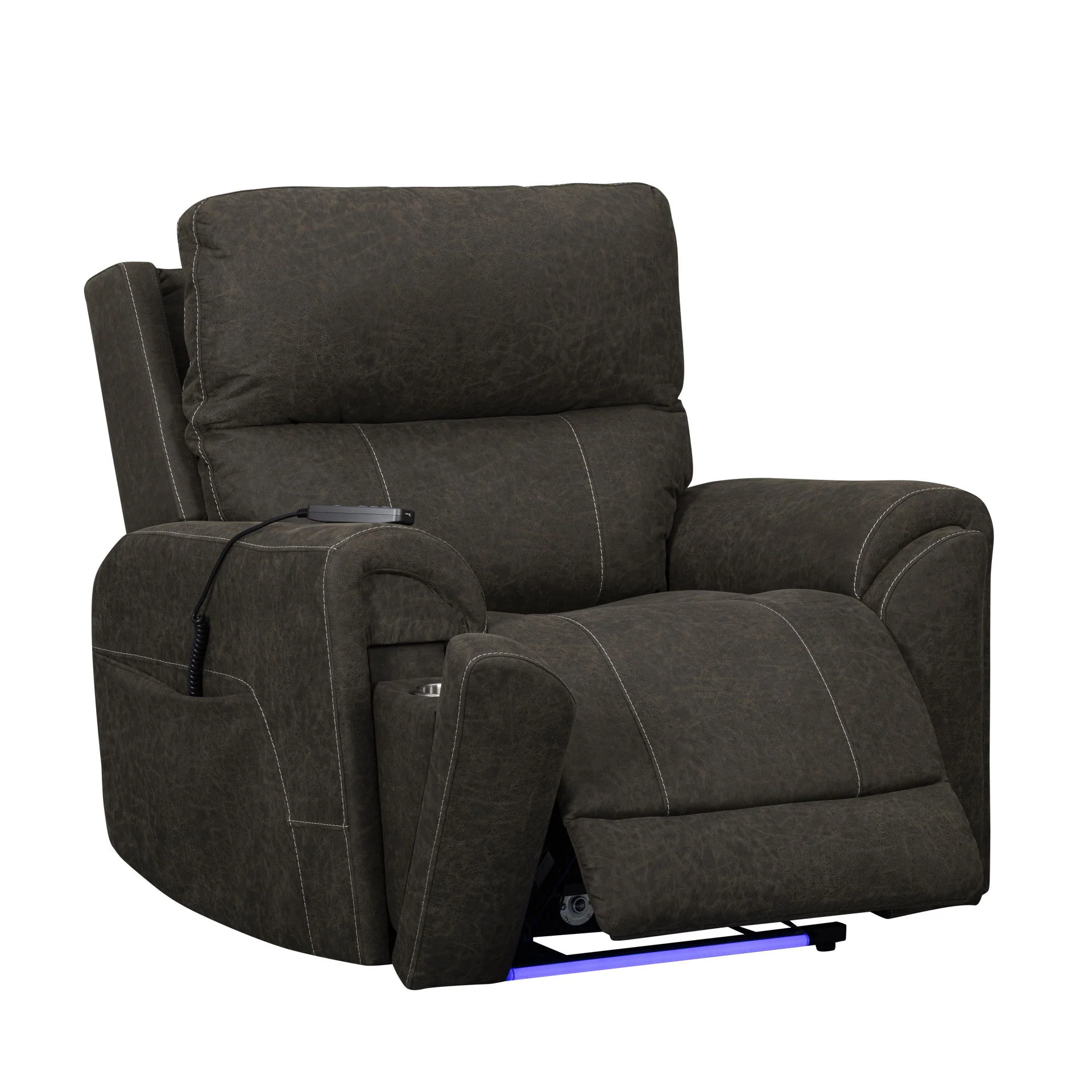Gaia - Auto Glider Recliner With Power Headrest & Footrest - Image 3