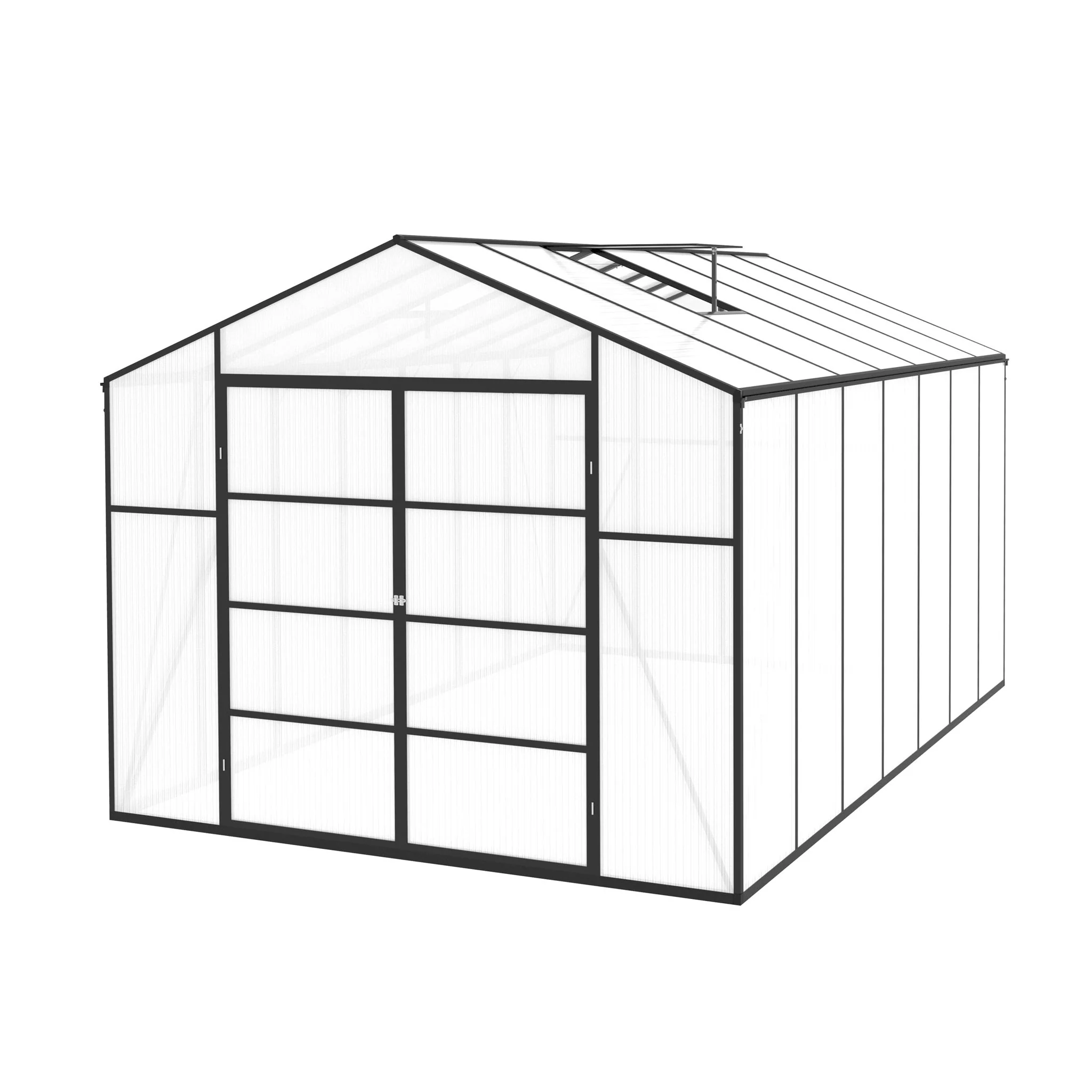 Gain Height Windproof Aluminum house With Raised Base - Image 2