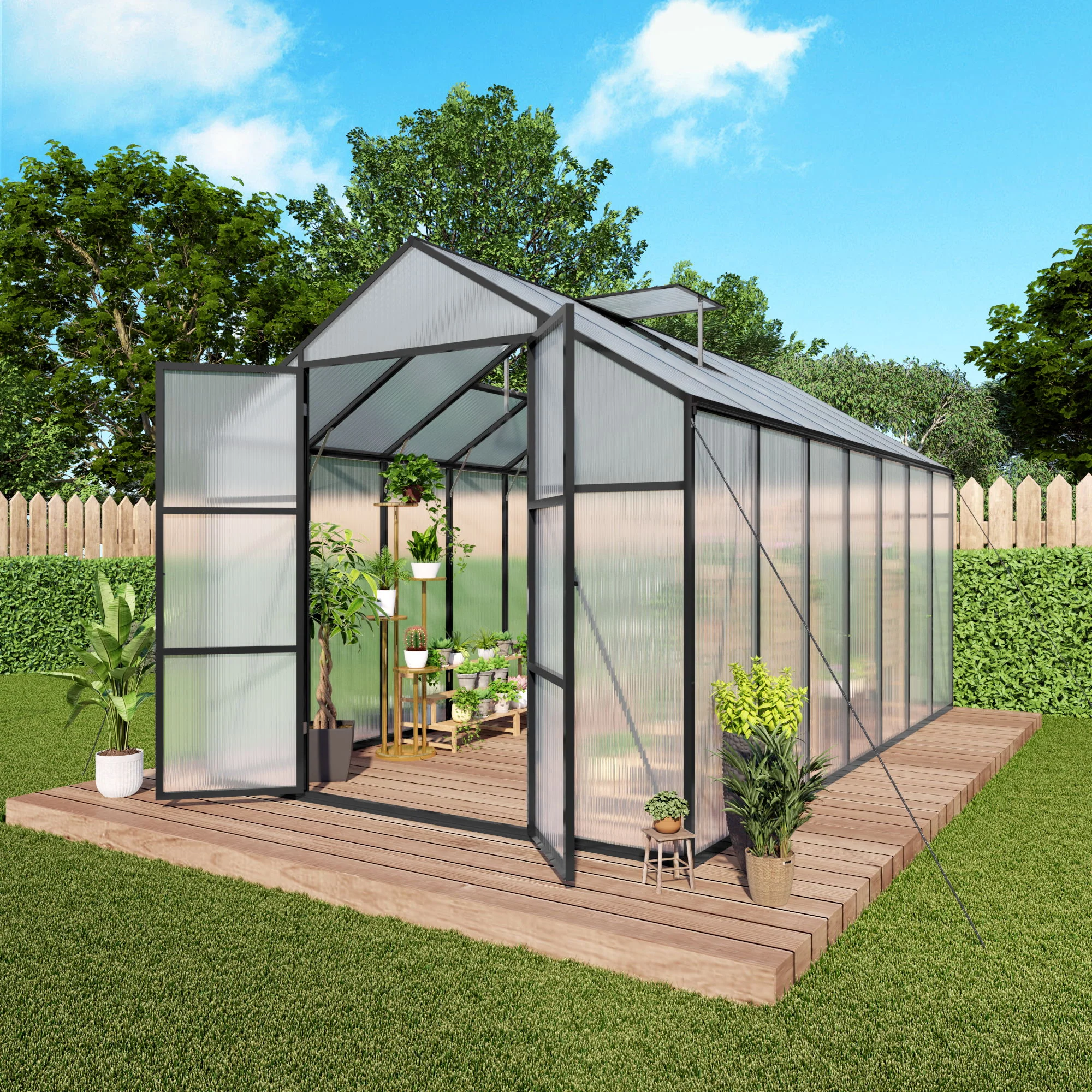 Gain Height Windproof house All Season Outdoor Garden Shelter - Image 25