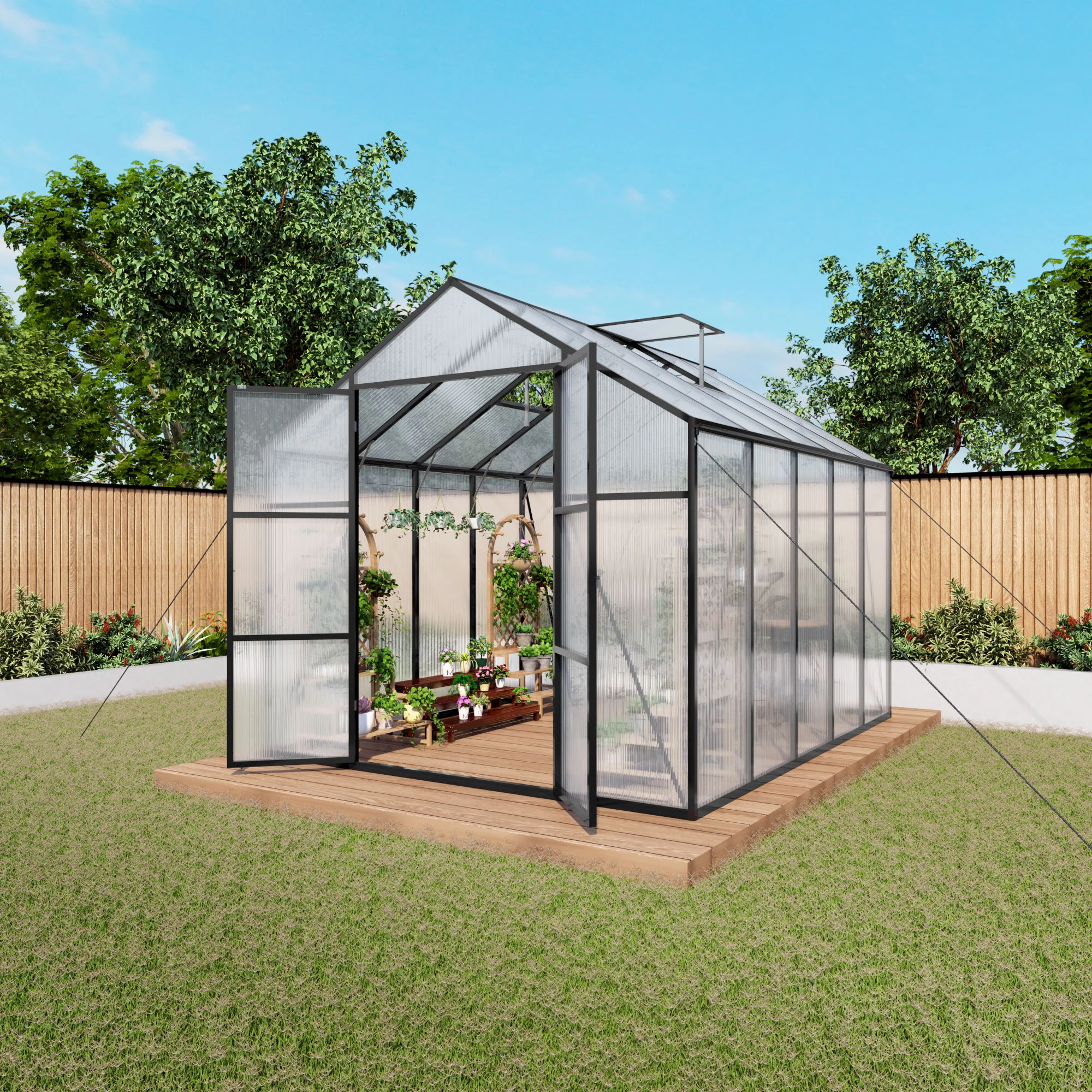 Gain Height Windproof house All Season Outdoor Garden Shelter - Image 8
