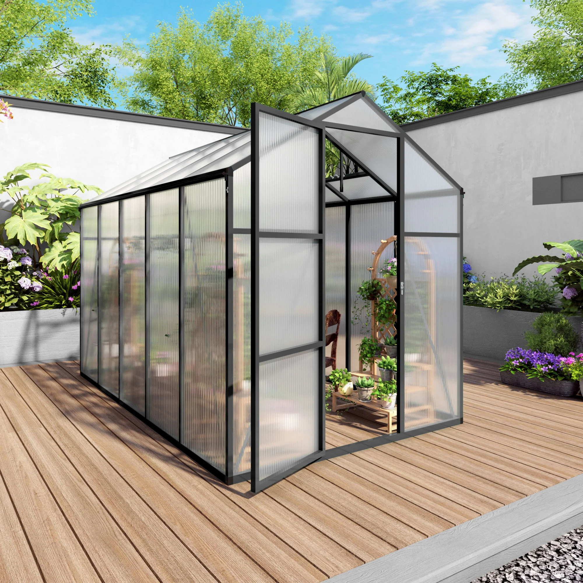 Gain Height Windproof house With Raised Base - Image 16