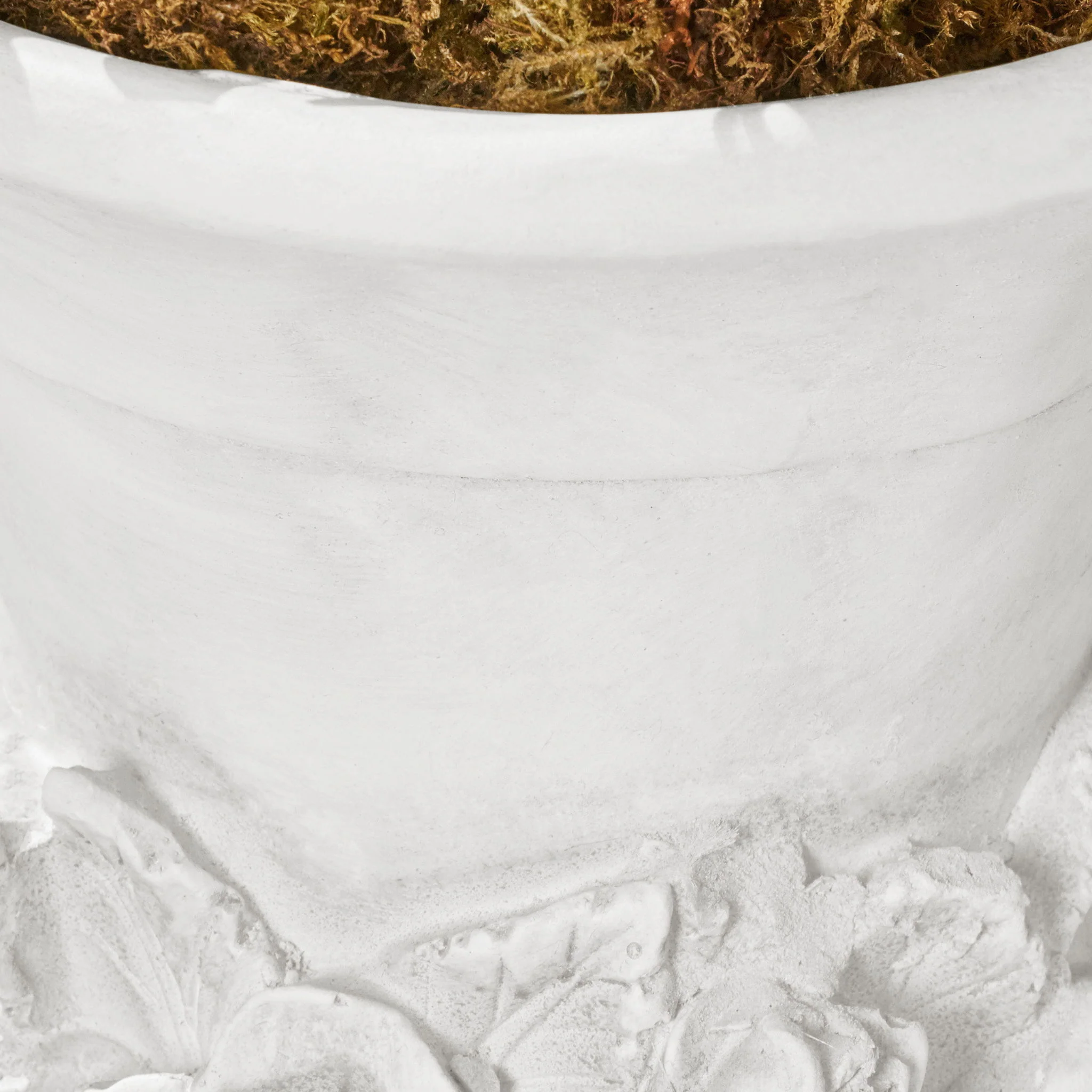 Garden Durable Urn Planter - Antique White - Image 6