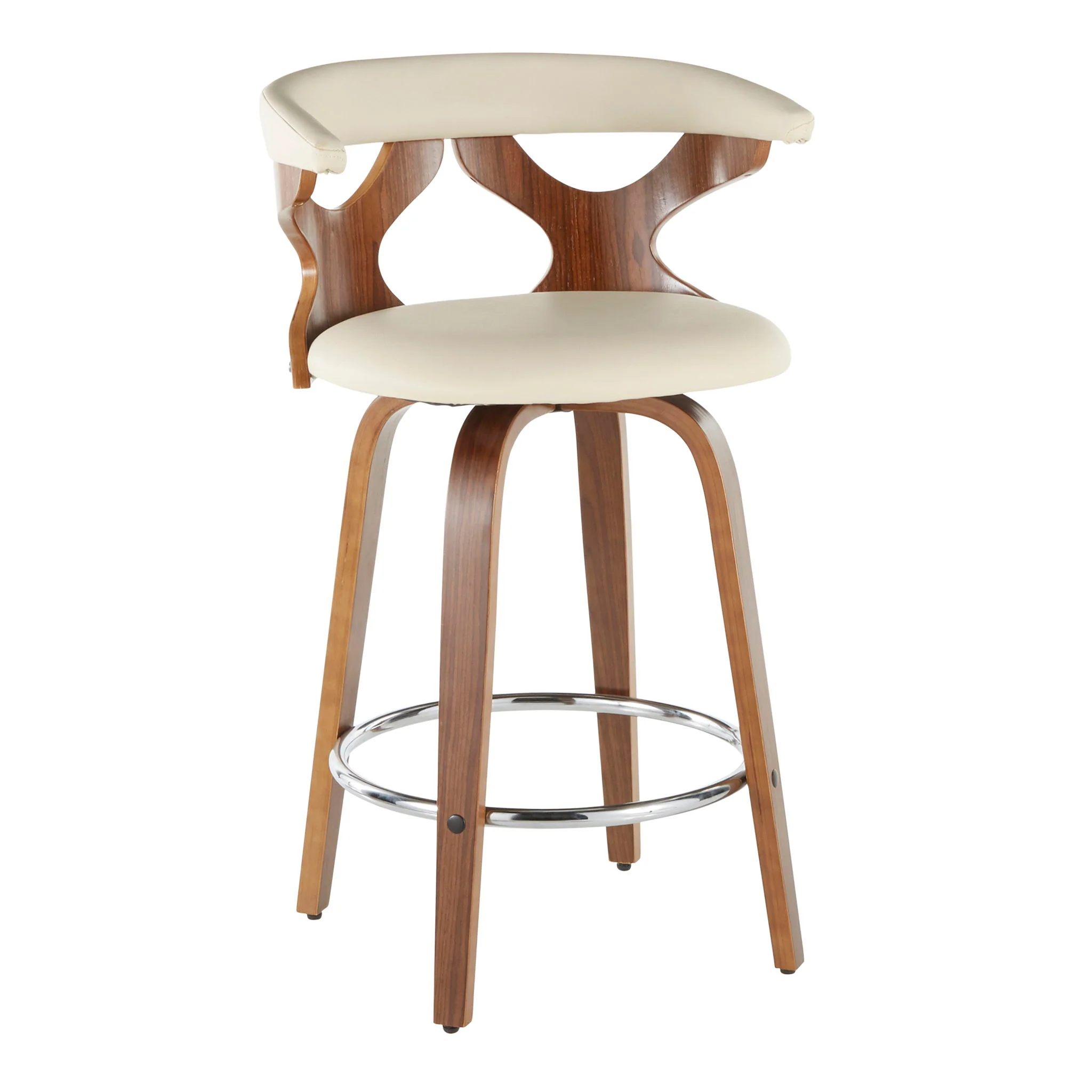 Gardenia - Mid Century Modern Counter Stool (Set of 2) - Image 9