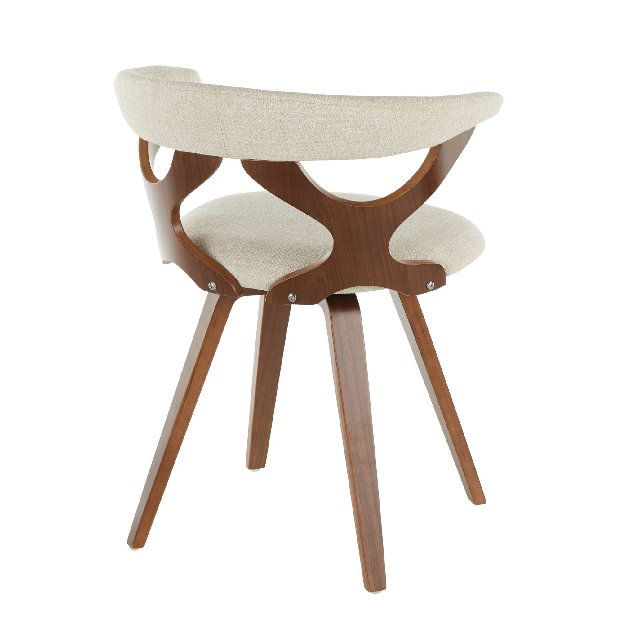 Gardenia - Mid-Century Modern Dining Chair With Swivel - Image 10