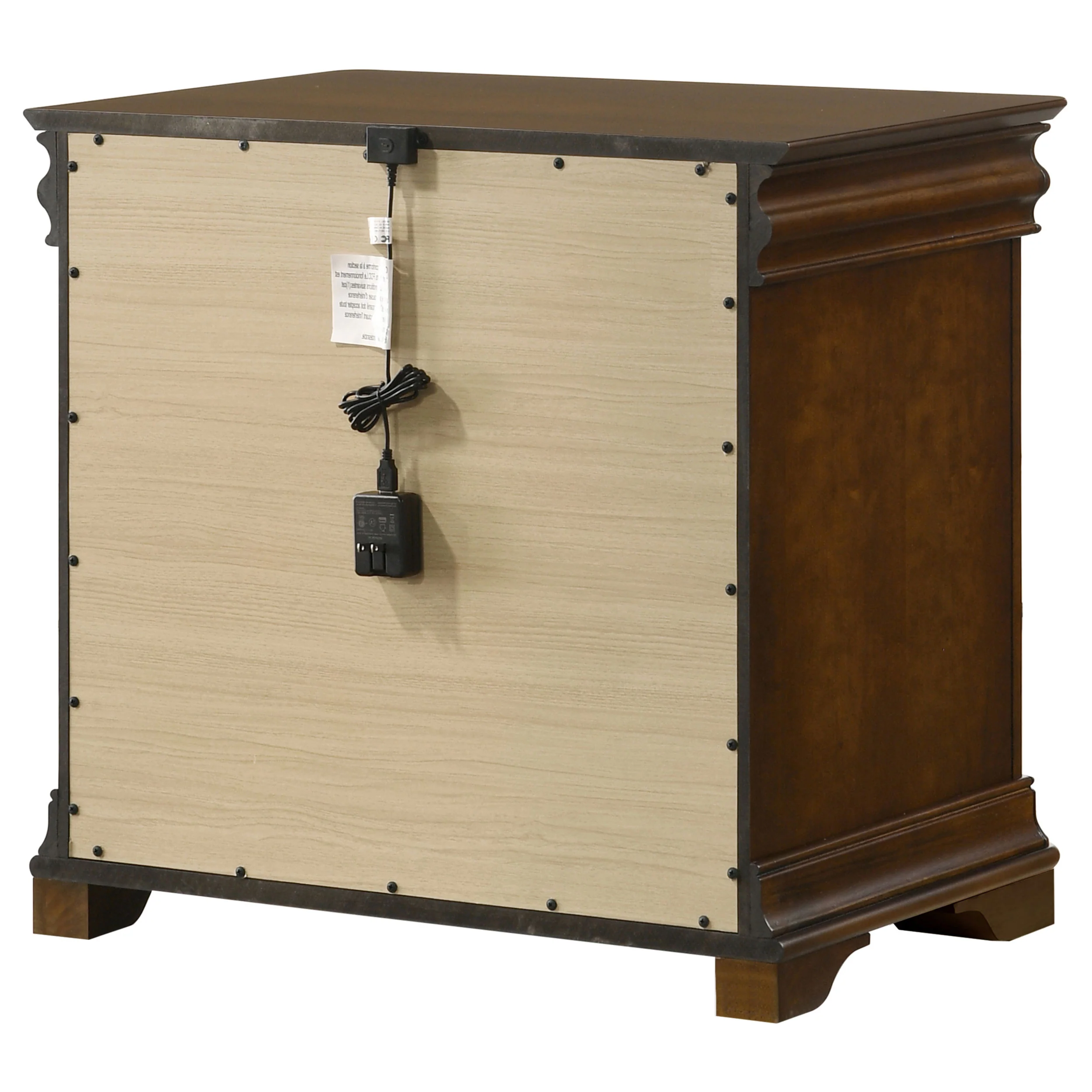 Garland 2-Drawer Nightstand, Brown Cherry - Image 9