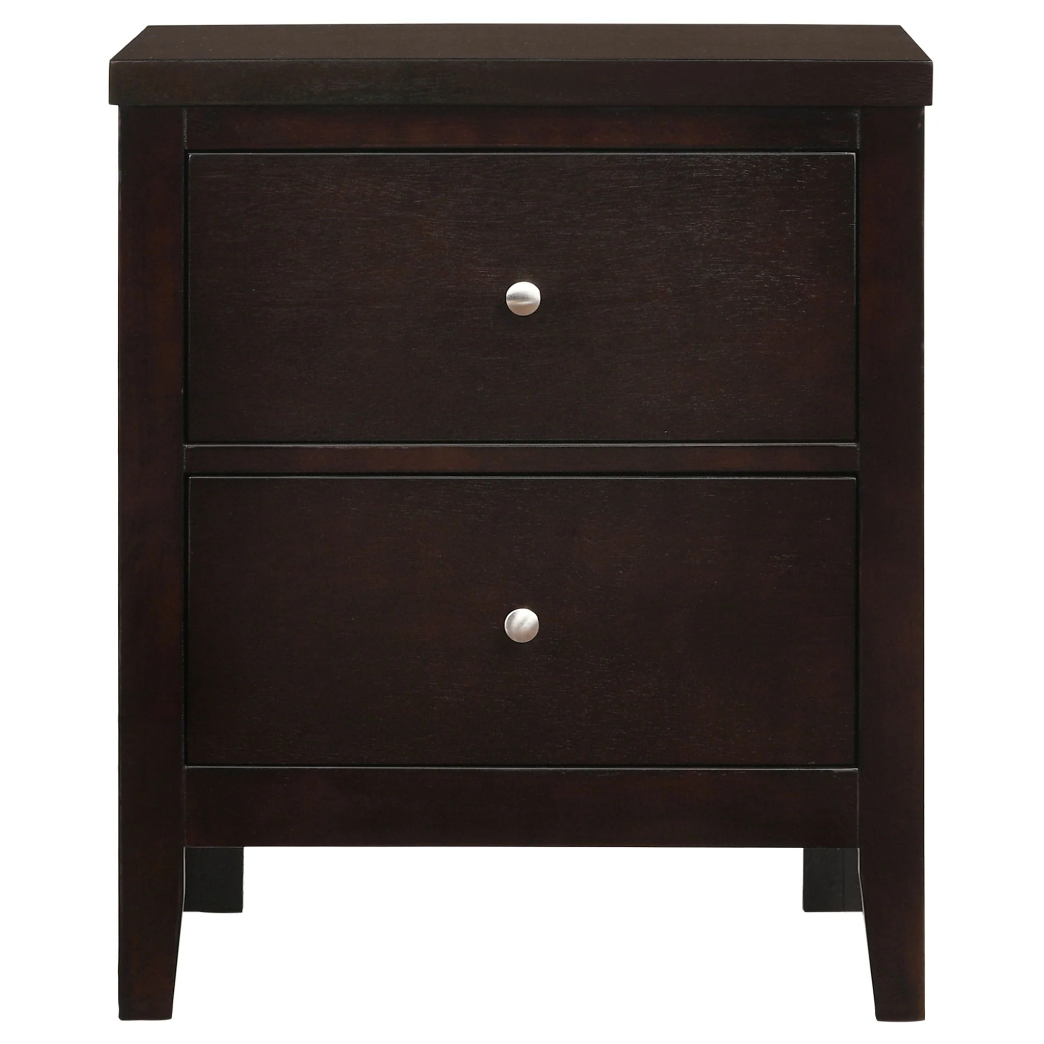 Garrett - 2 Drawer Nightstand - Cappuccino - Image 7
