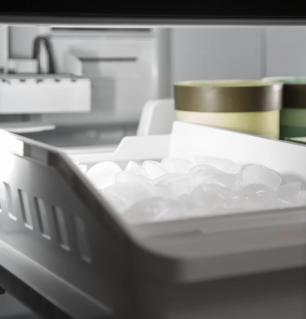 GE 24.8 cu. ft. Bottom Freezer Refrigerator in Fingerprint Resistant Stainless Steel - Image 7