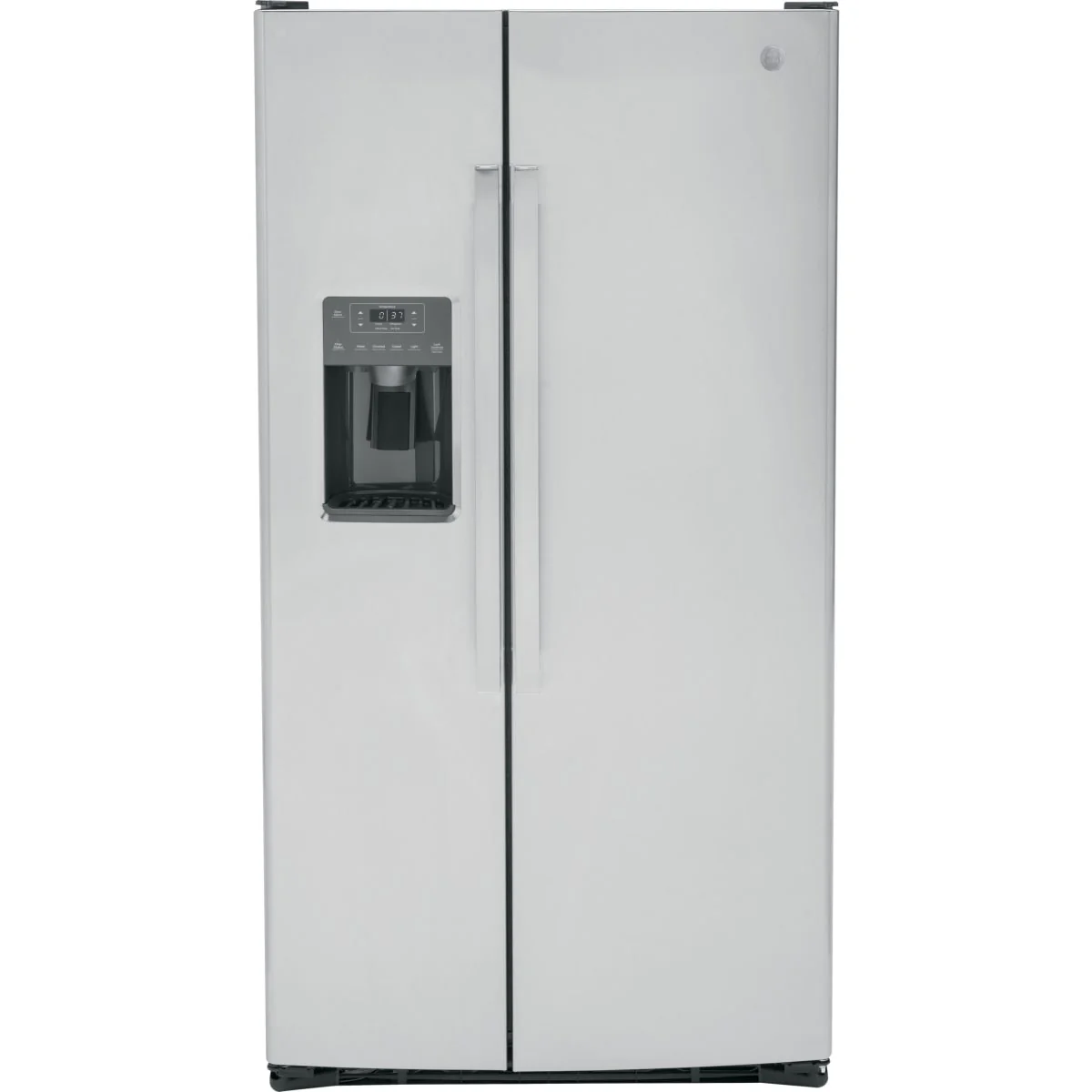 GE 25.3 cu. ft. Side-By-Side Refrigerator in Fingerprint Resistant Stainless Steel