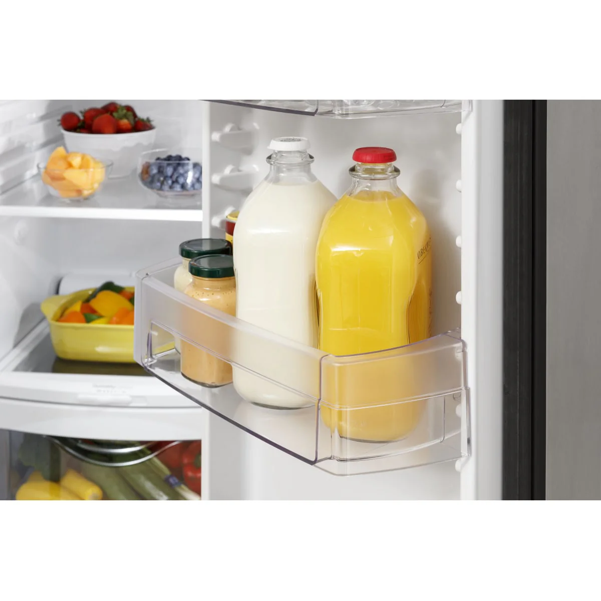 GE 25.3 cu. ft. Side-By-Side Refrigerator in Fingerprint Resistant Stainless Steel - Image 7