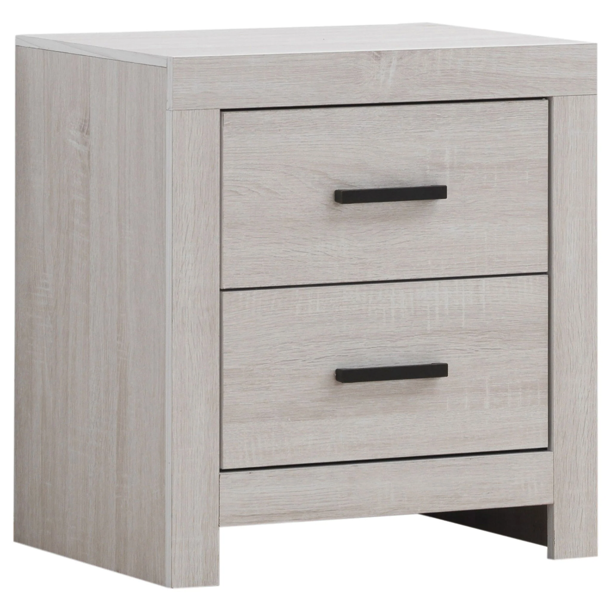 Geary - 4 Piece King Panel Bedroom Set With 2 Nightstands And Dresser - White - Image 5