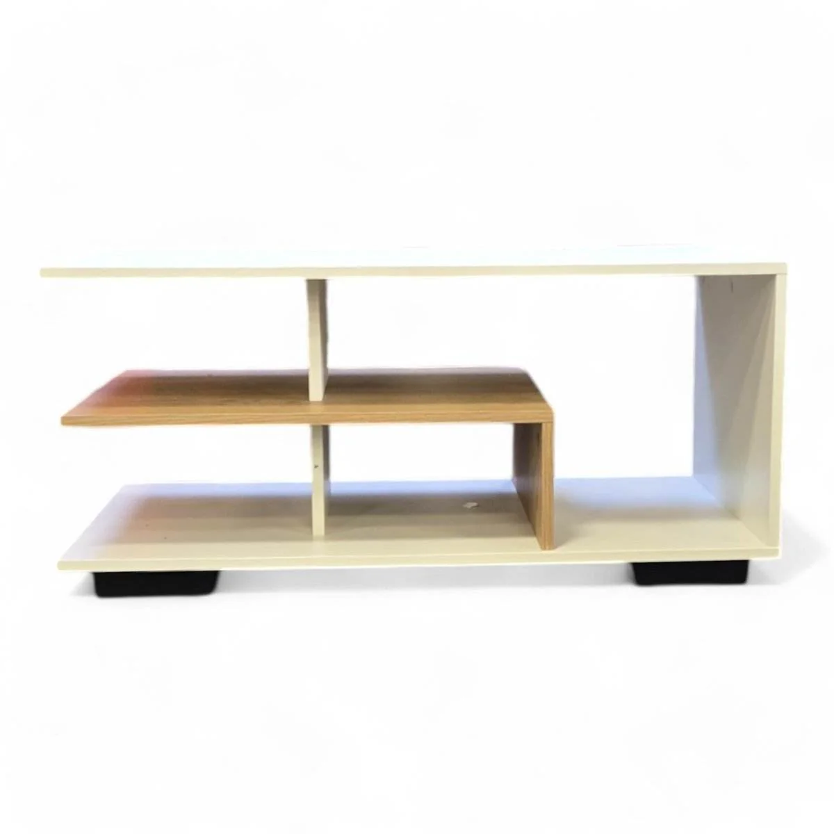 Geometric Coffee Table with Storage - New - Image 4