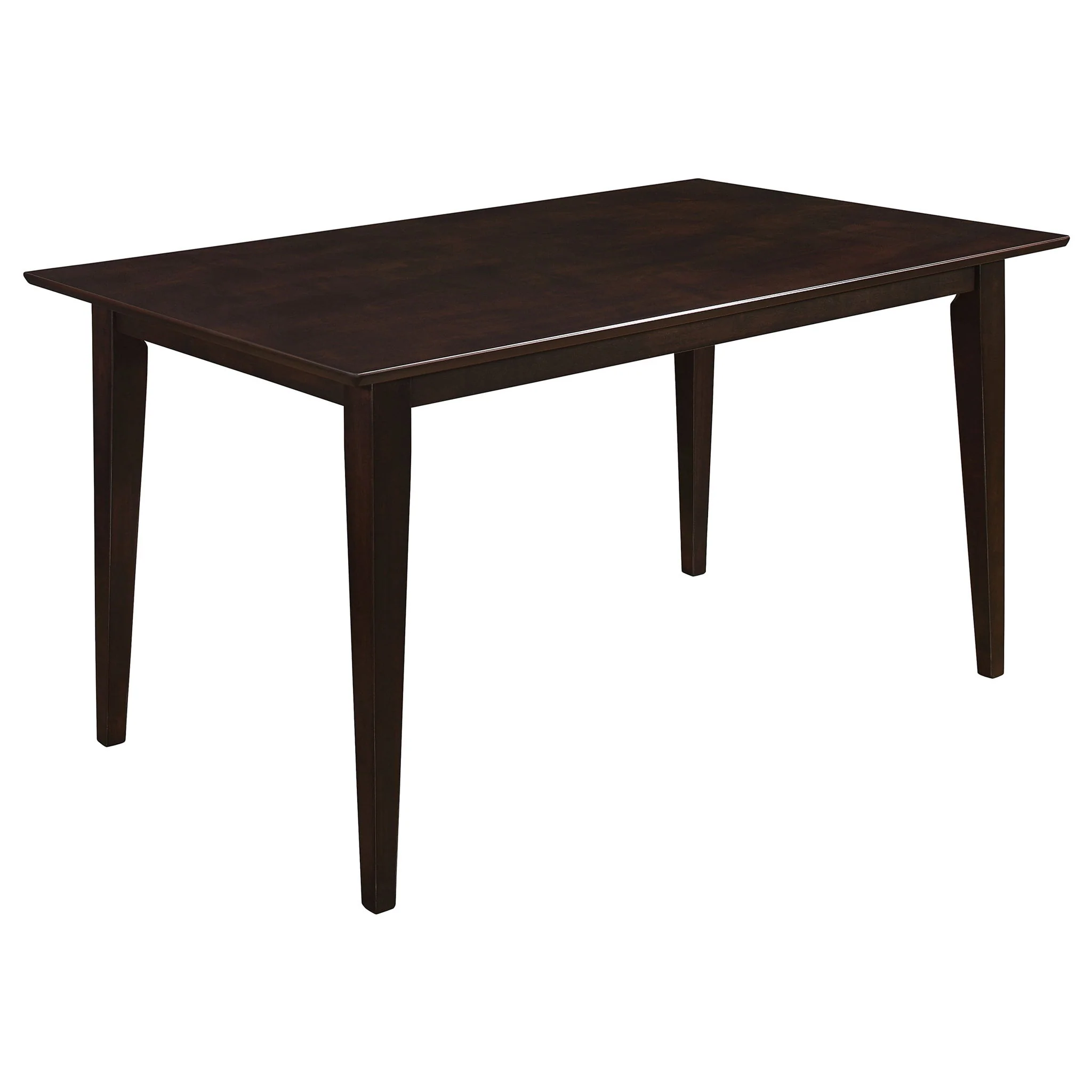 Gianna - 5 Piece Rectangular Dining Set With Table Upholstered Chairs - Cappuccino - Image 4