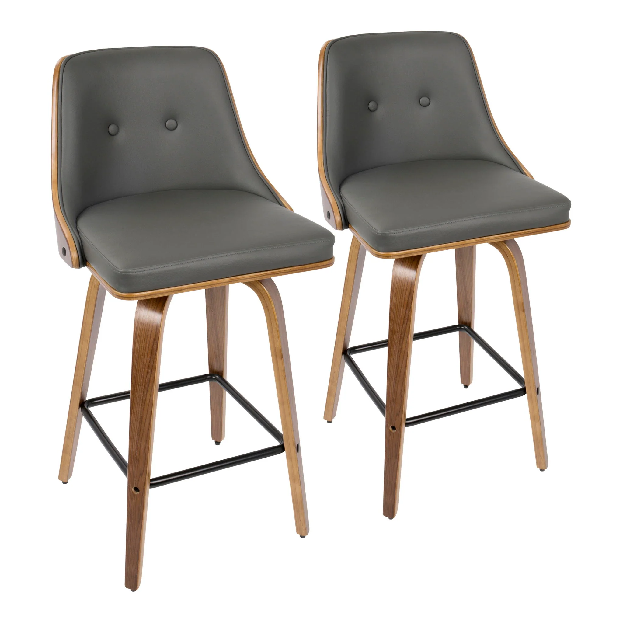 Gianna - Mid Century Modern Counter Stool (Set of 2) - Image 4