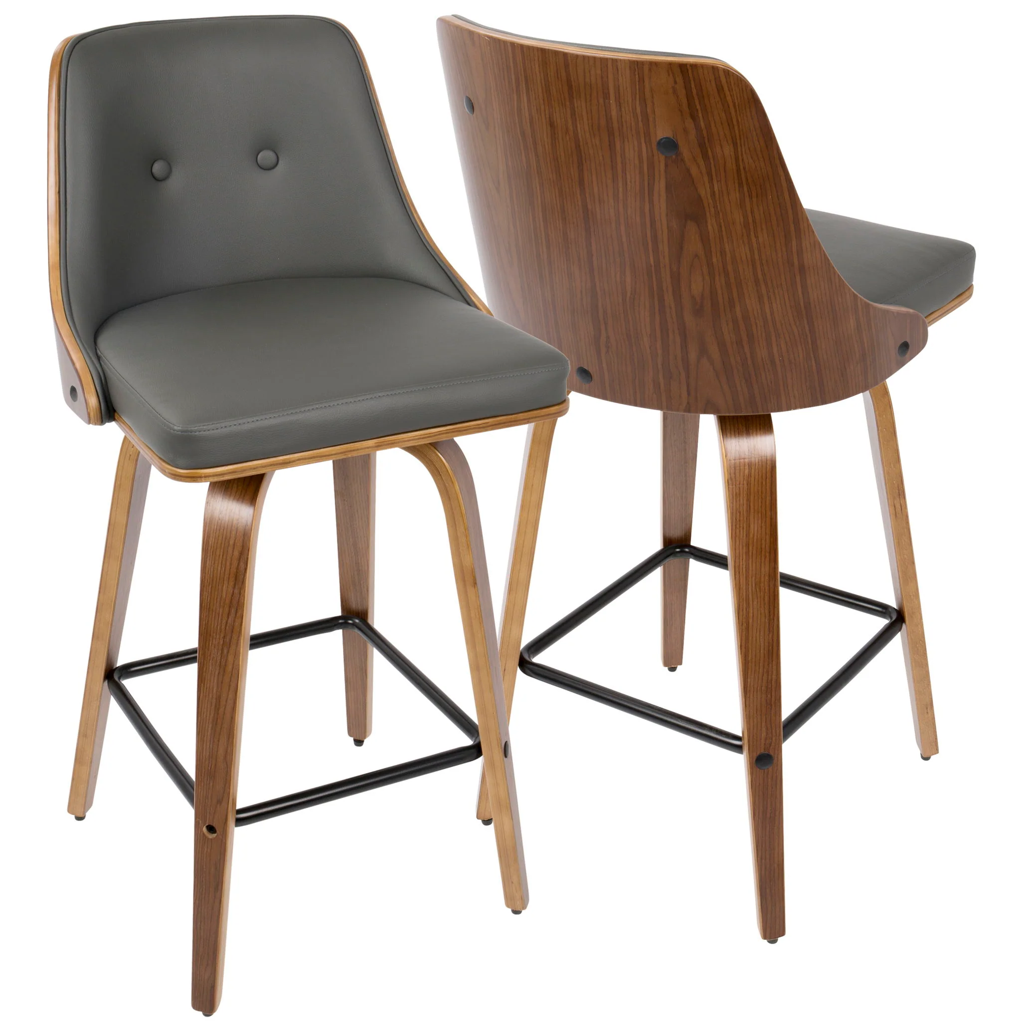 Gianna - Mid Century Modern Counter Stool (Set of 2) - Image 9