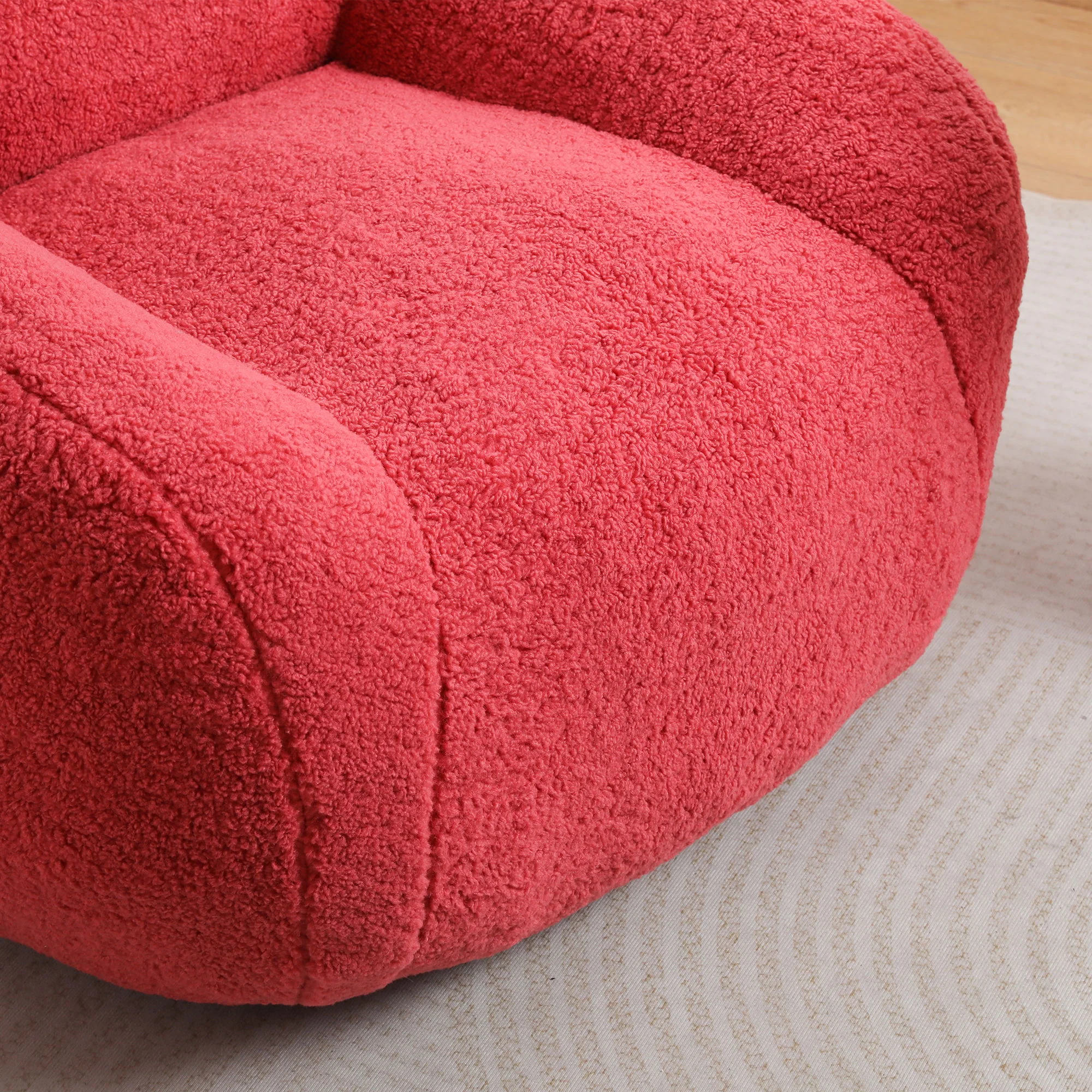 Giant Bean Bag Chair, Spacious Memory Foam With Armrests - Image 17