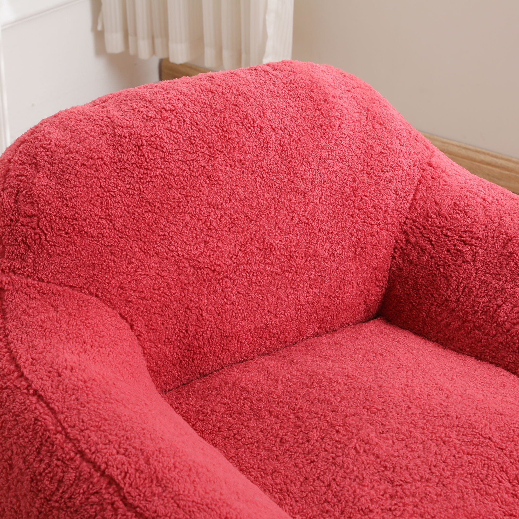 Giant Bean Bag Chair, Spacious Memory Foam With Armrests - Image 5