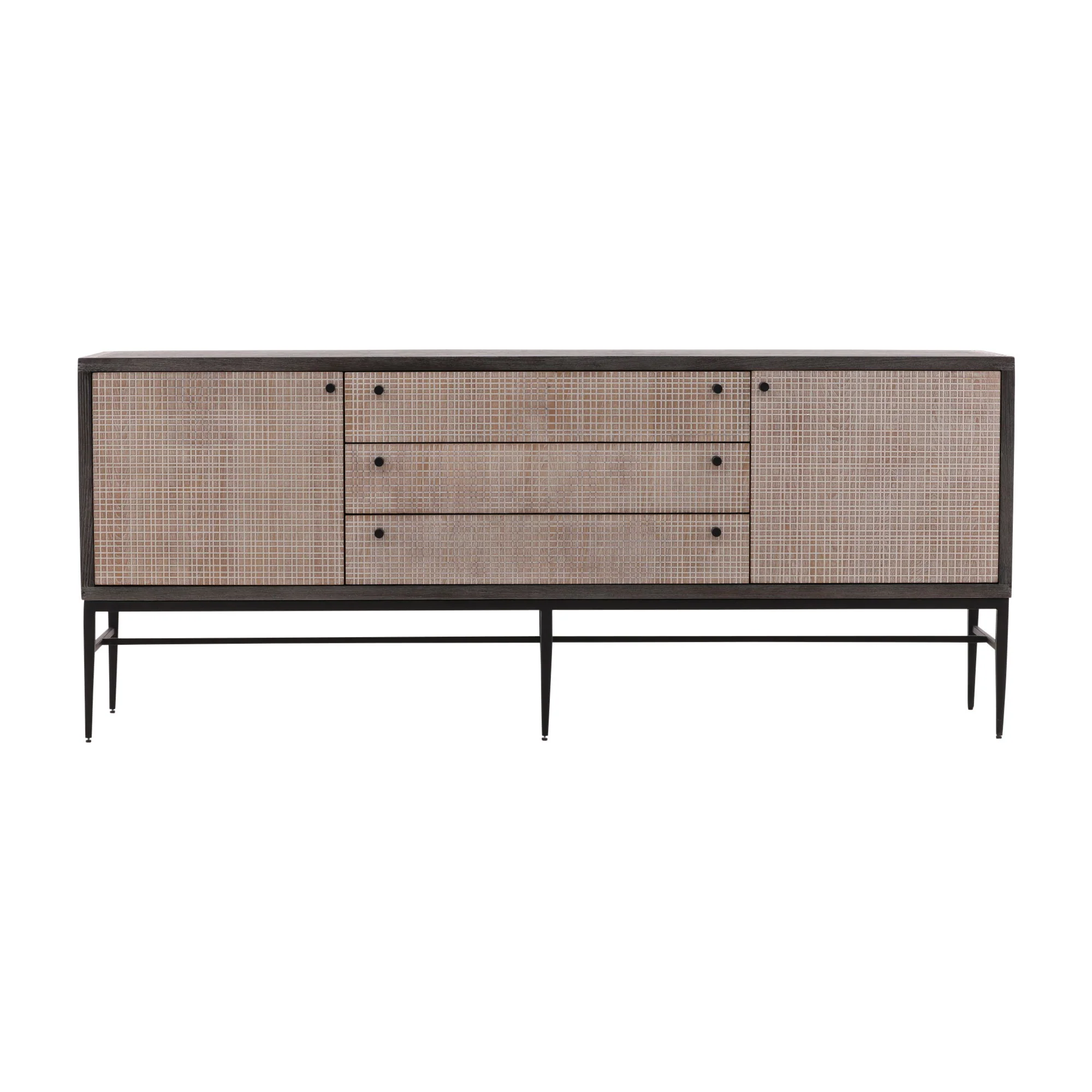 Glacier - Sideboard - Light Brown / Black - Image 2