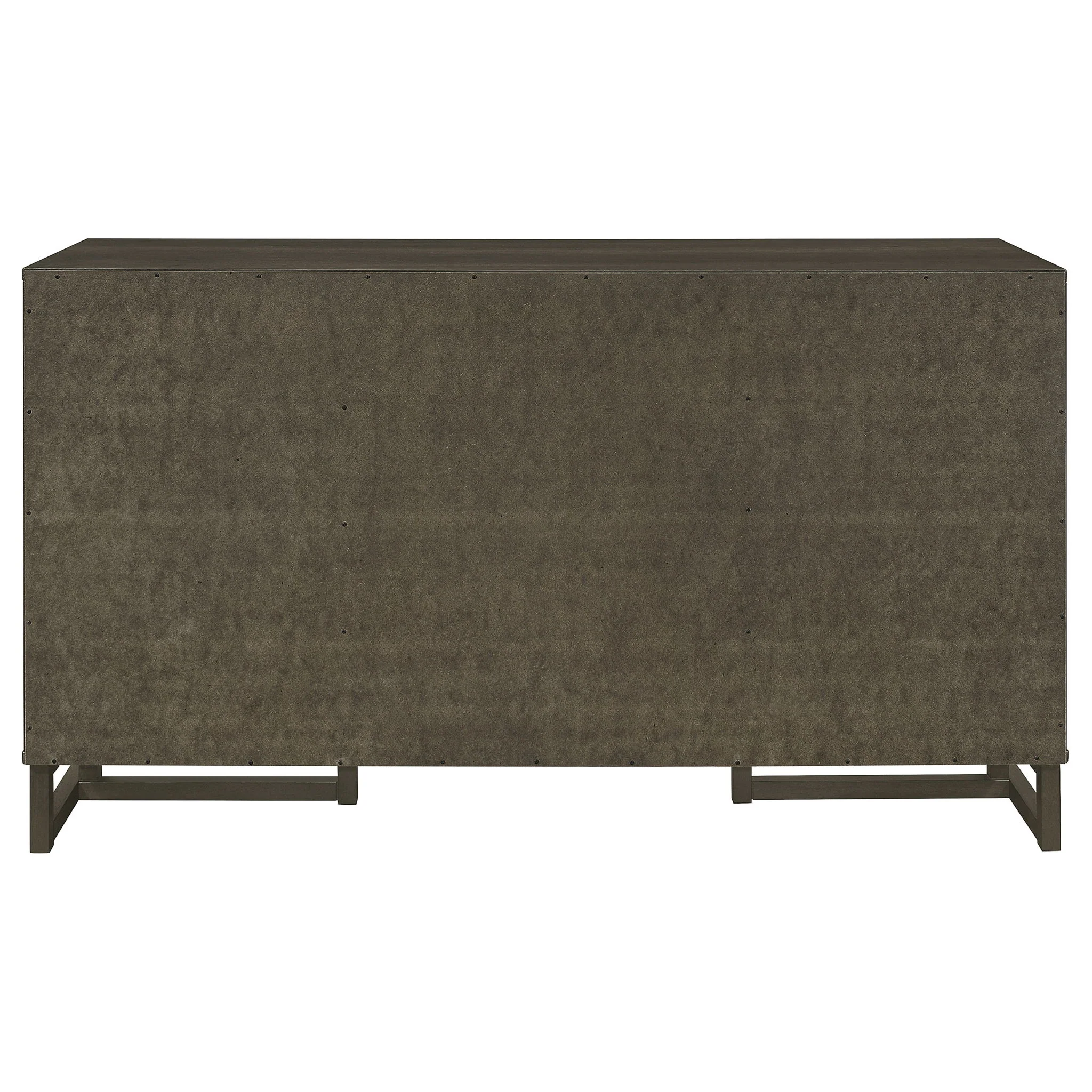 Glenmoor - 3 Drawer Server With 2 Cabinets - Dark Gray - Image 9