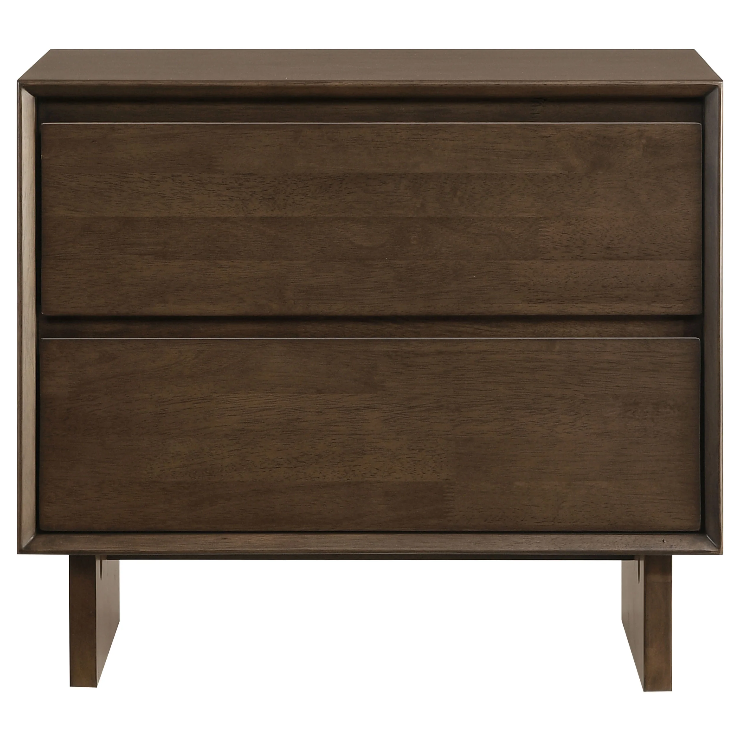 Glenwood 2-Drawer Nightstand, Warm Brown - Image 2