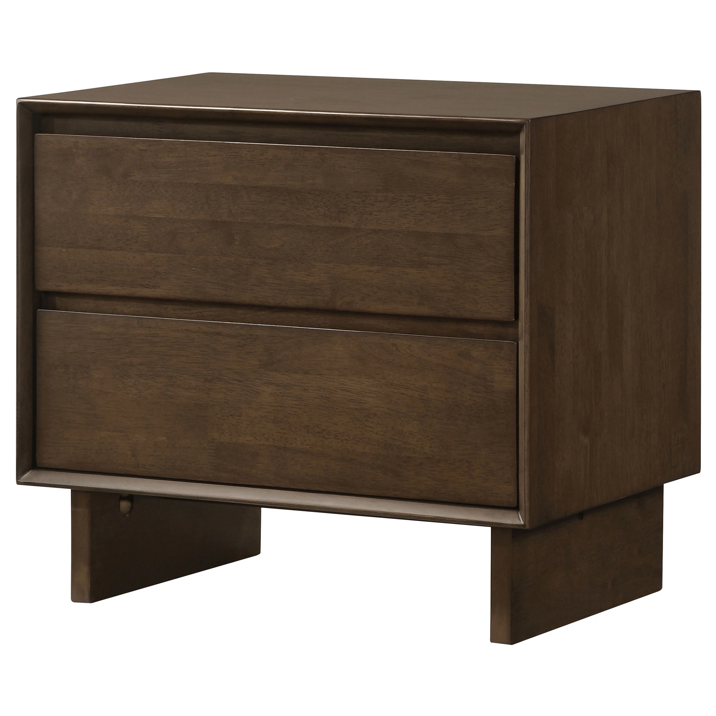 Glenwood 2-Drawer Nightstand, Warm Brown - Image 4