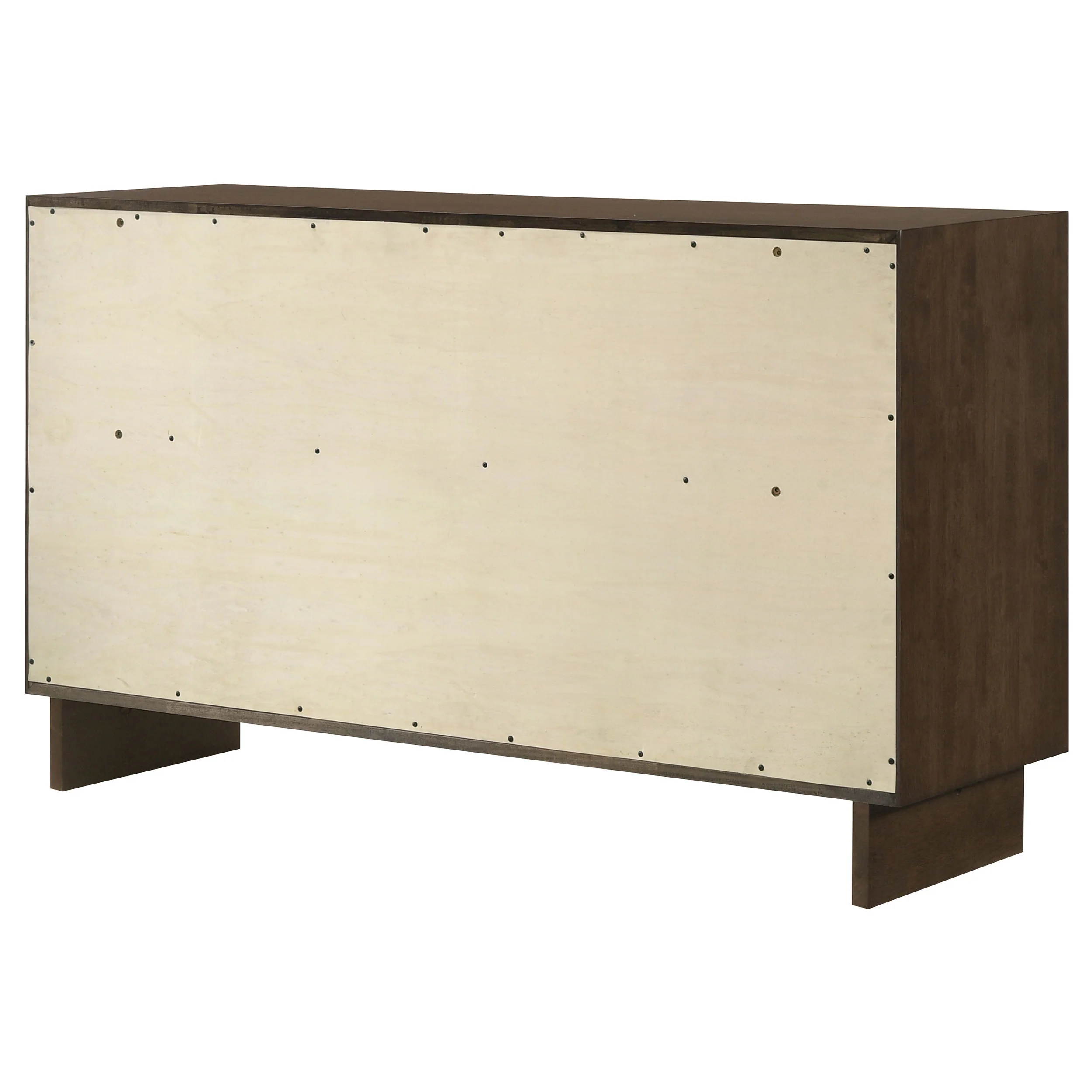 Glenwood 6-Drawer Dresser Cabinet in Warm Brown - Image 9