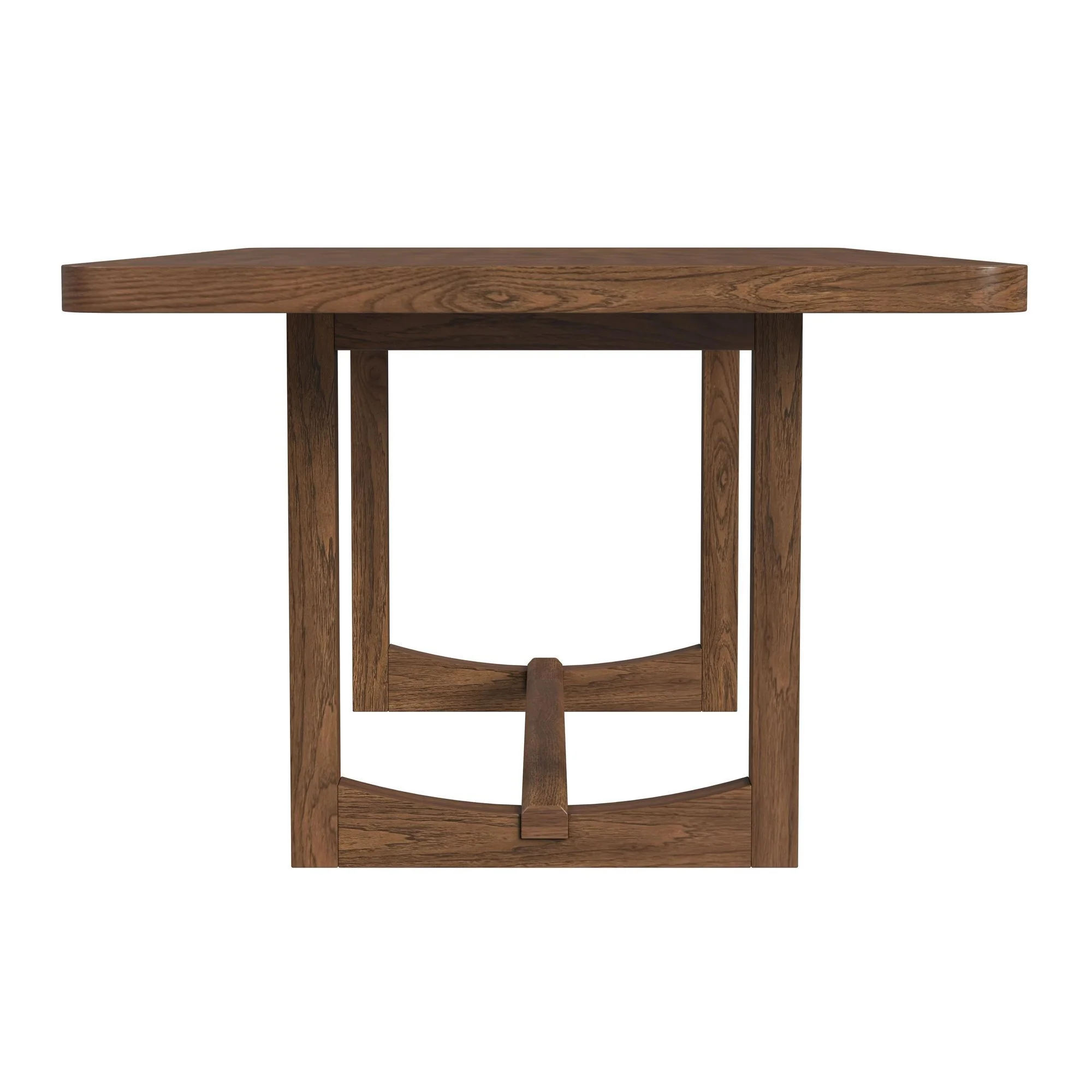 Glinda - Dining Table With 18" Leaf - Brown - Image 9