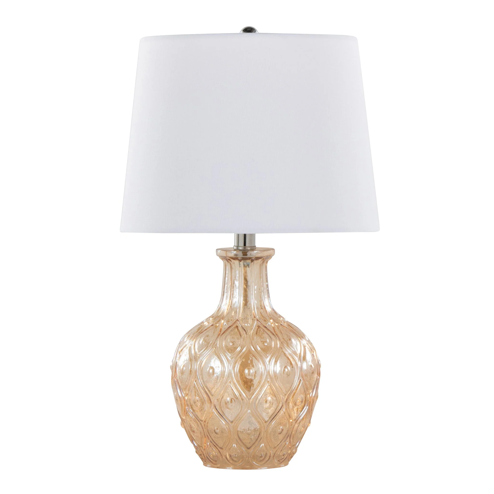 Gloria - Round Contemporary Lamp (Set of 2) - Image 4