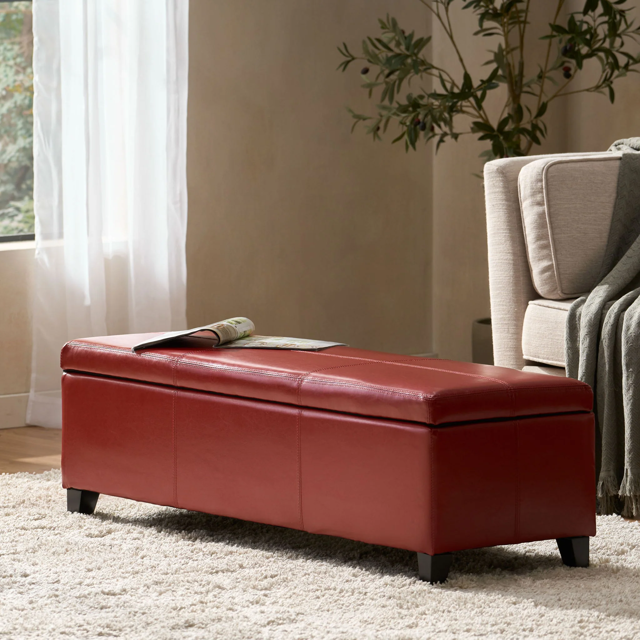 Glouster - Contemporary Storage Ottoman - Image 16