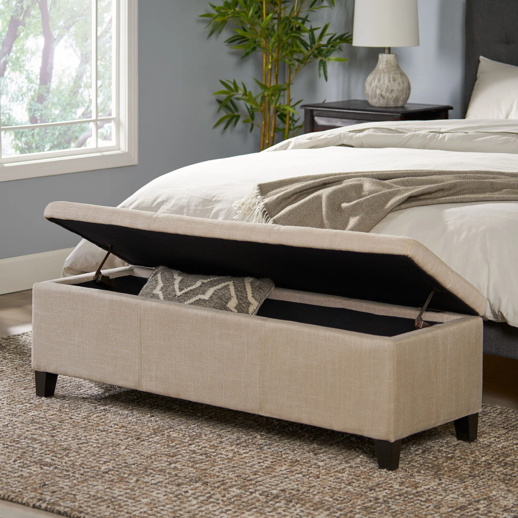 Glouster - Contemporary Storage Ottoman - Image 17