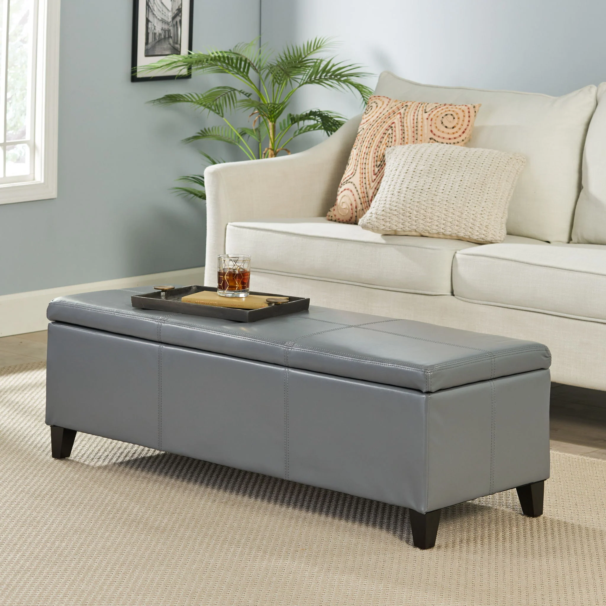 Glouster - Contemporary Storage Ottoman - Image 34
