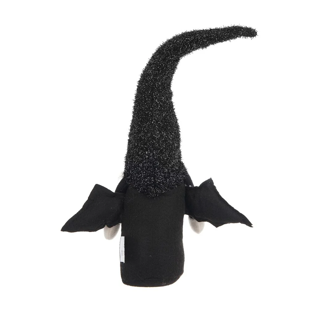 Gnome With Wings Decor, For Halloween Decor - Black White - Image 5