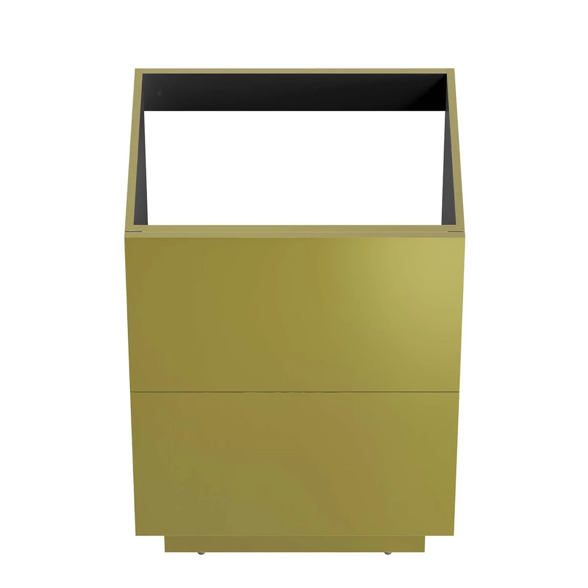 Gold Finish Bathroom Vanity Cabinet with Drawer – Sink Basin Not Included - Image 16
