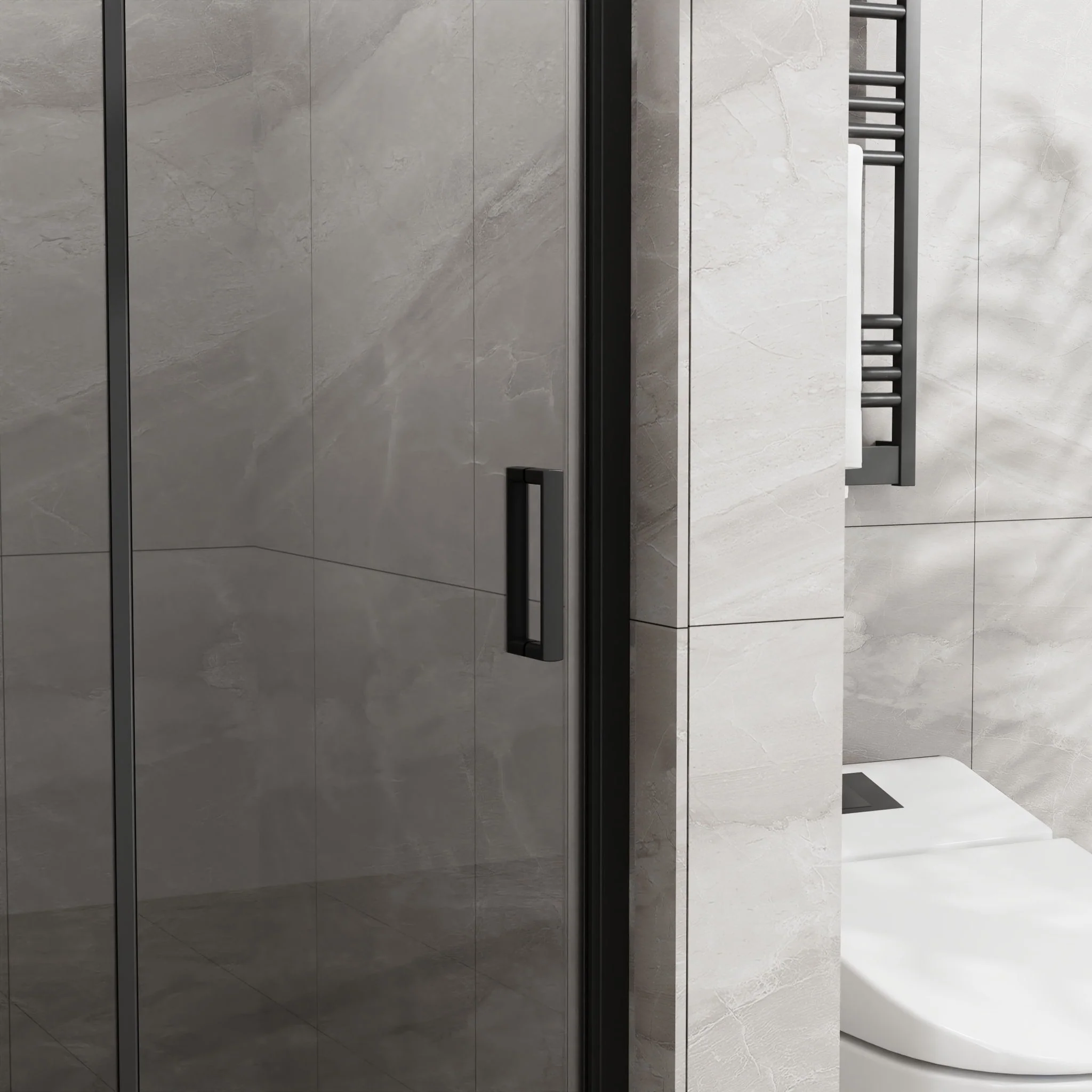 Goodyo - Frameless Glass Shower Door Bifold - Image 12