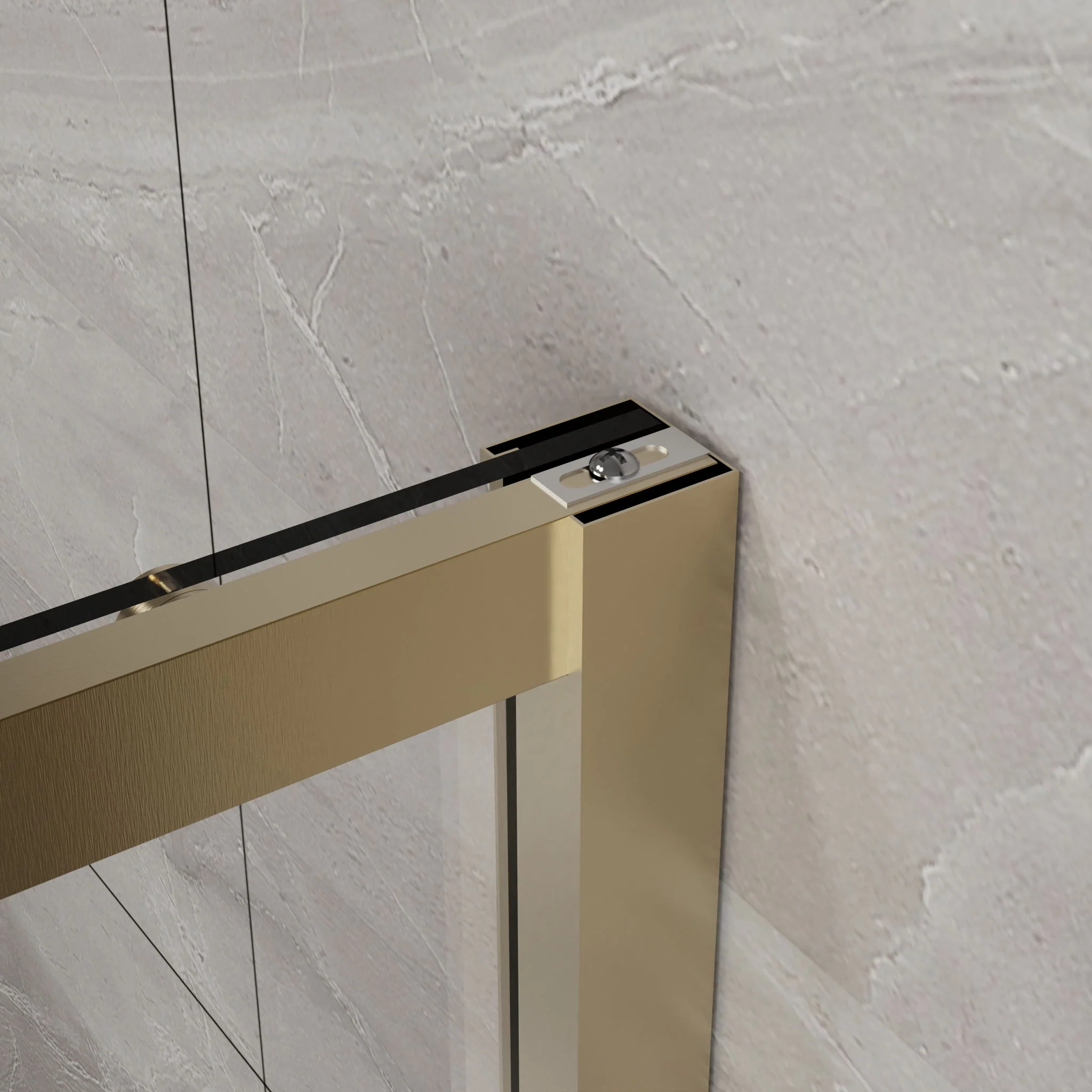 Goodyo - Neo-Angle Frameless Shower Door Corner Enclosure With Acrylic Shower Base Combo, Pivot Shower Door - Image 9