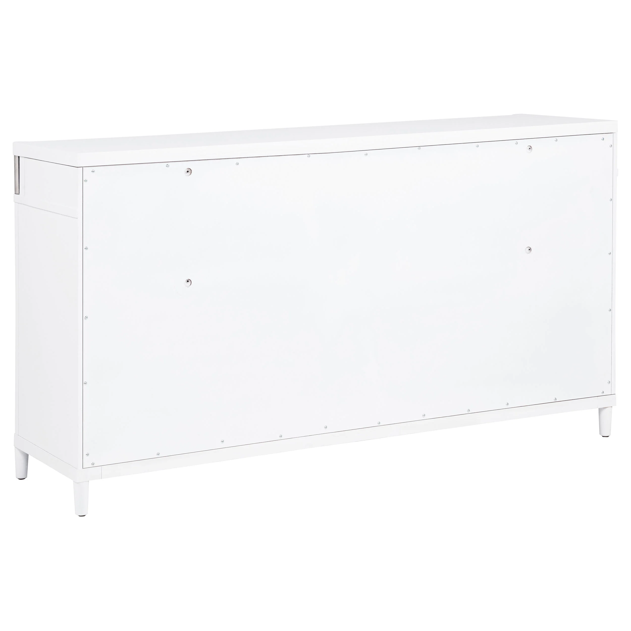 Gracemont 8-Drawer Bedroom Dresser Cabinet White - Image 8