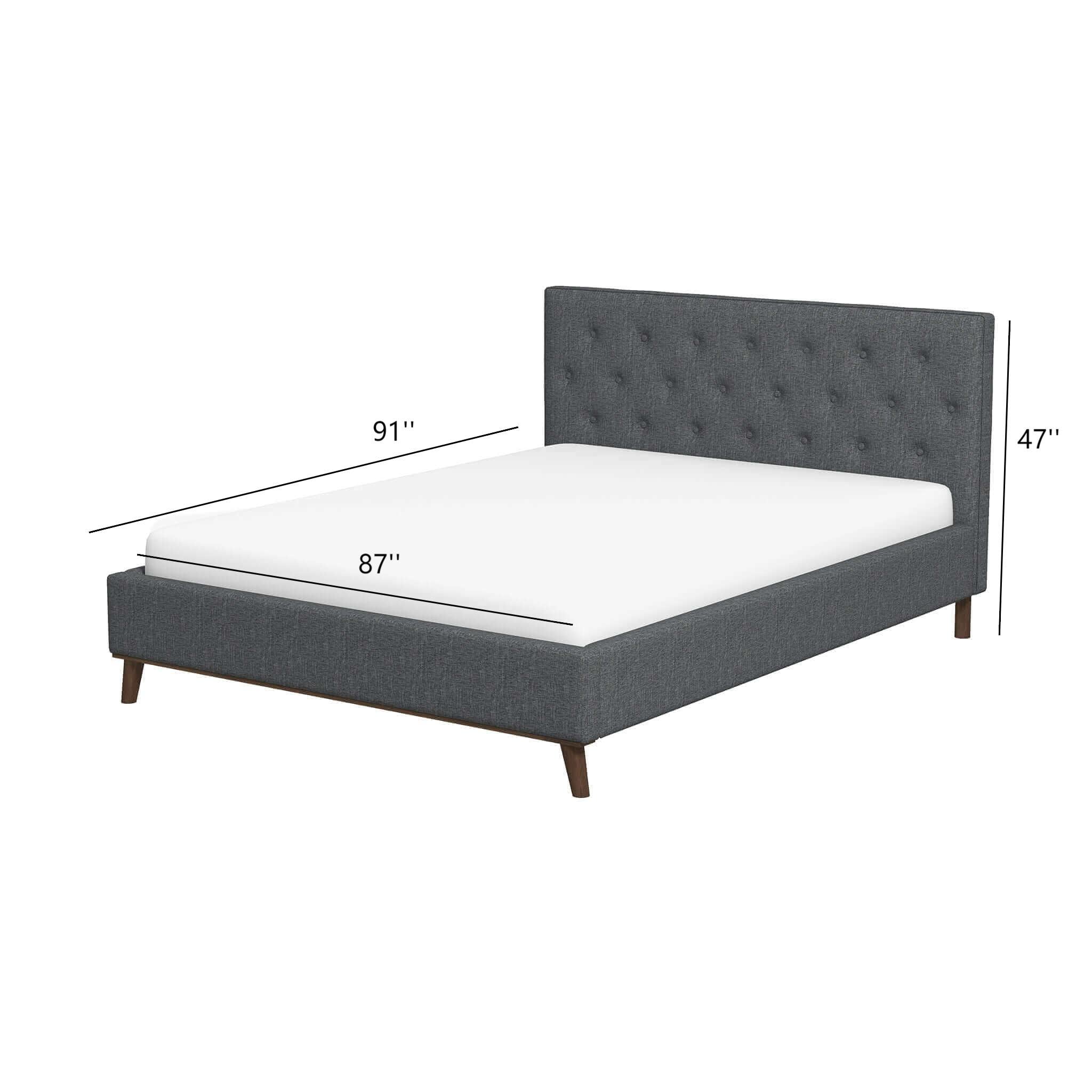 Graceville - Elegant Design Platform Bed - Image 13