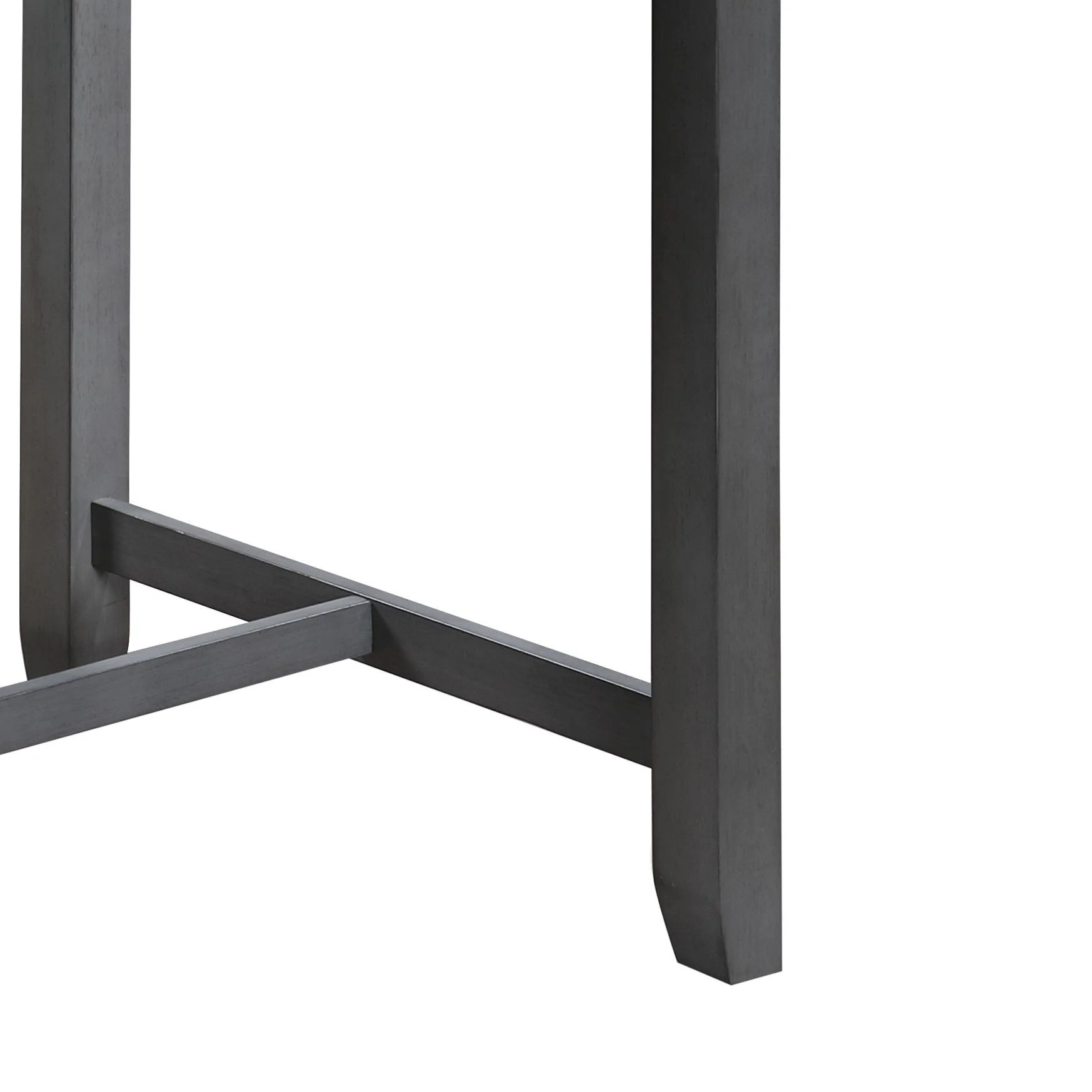 Graham - Small Space Counter Height Dining Table With USB Charging Ports And Shelves - Image 4