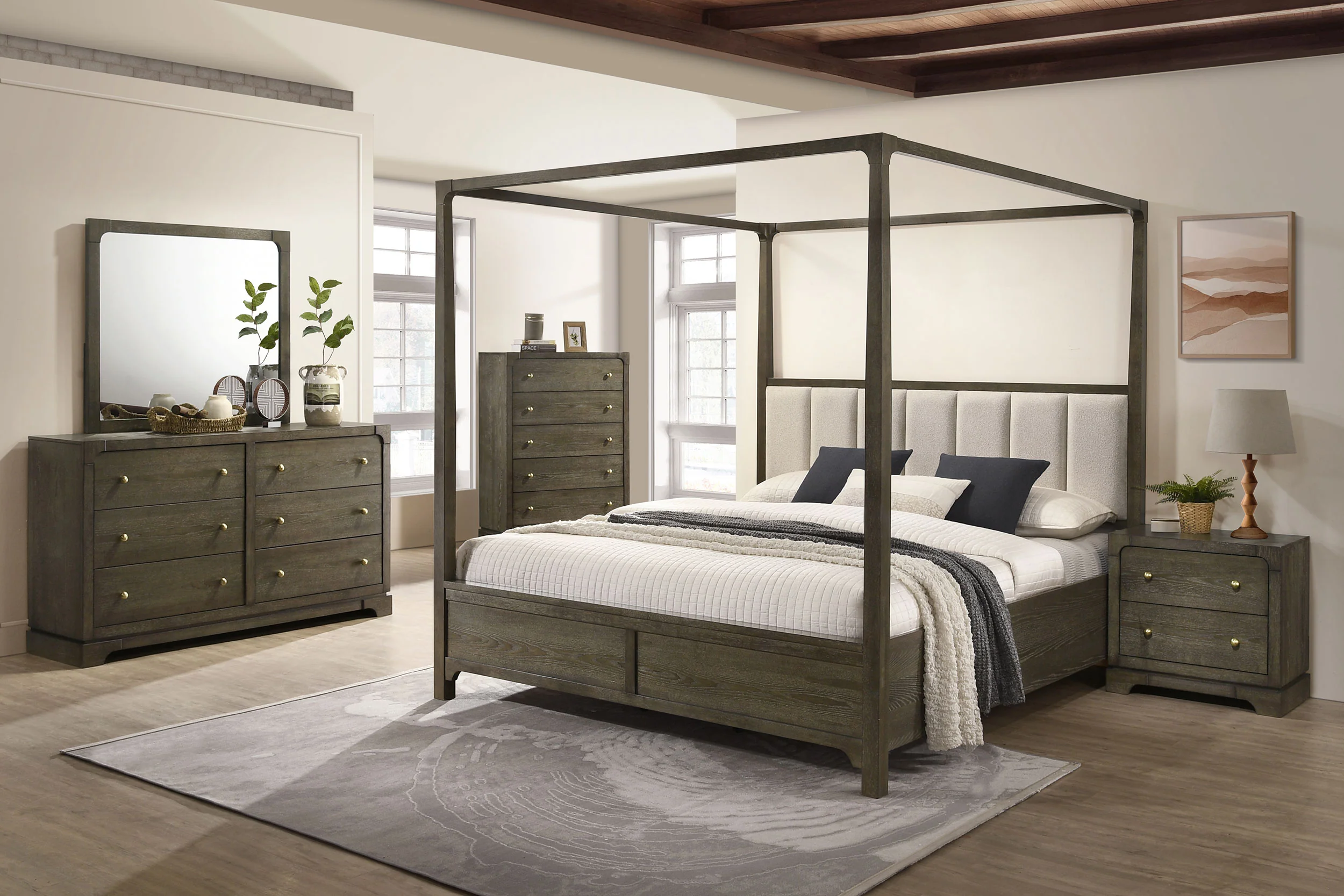 Gran Park 6-Drawer Dresser, Dark Cocoa - Image 11