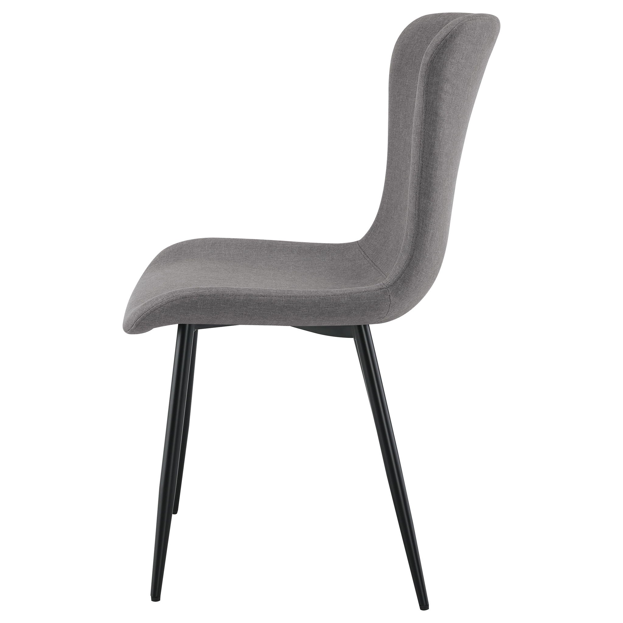 Grant - Upholstered Dining Side Chair (Set of 2) - Warm Gray - Image 8