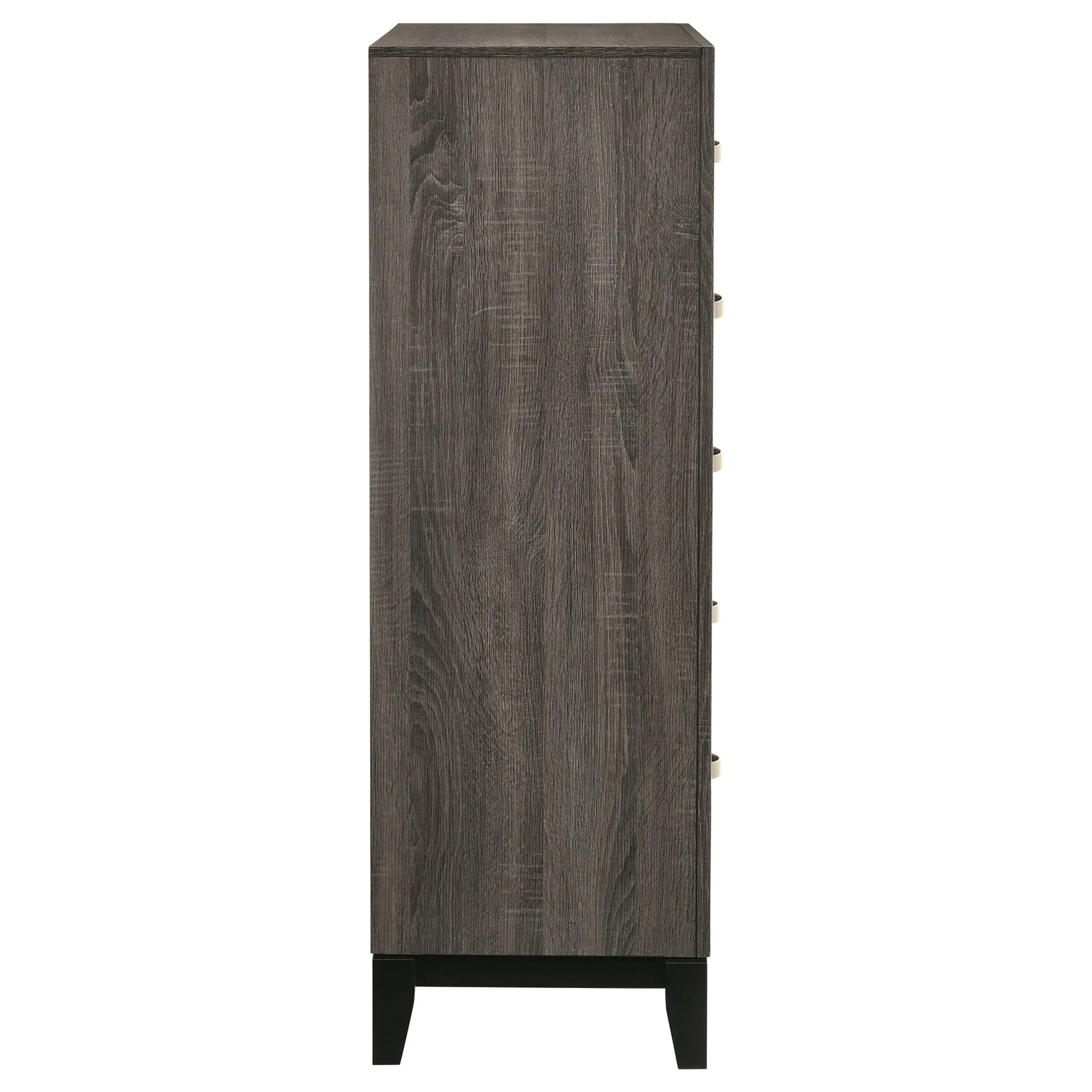 Gregory - 5 Drawer Chest - Smoke Gray - Image 3