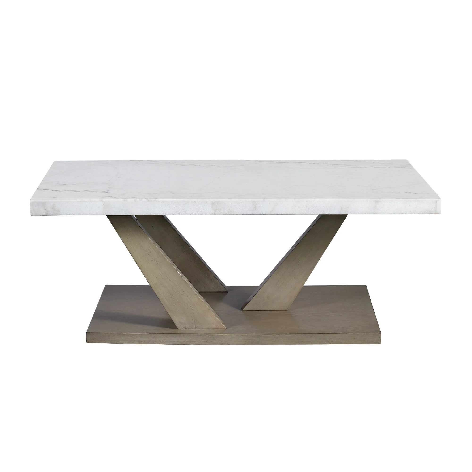 Greta - 2 Piece Occasional Table Set (Coffee Table And End Table) - Gray - Image 6
