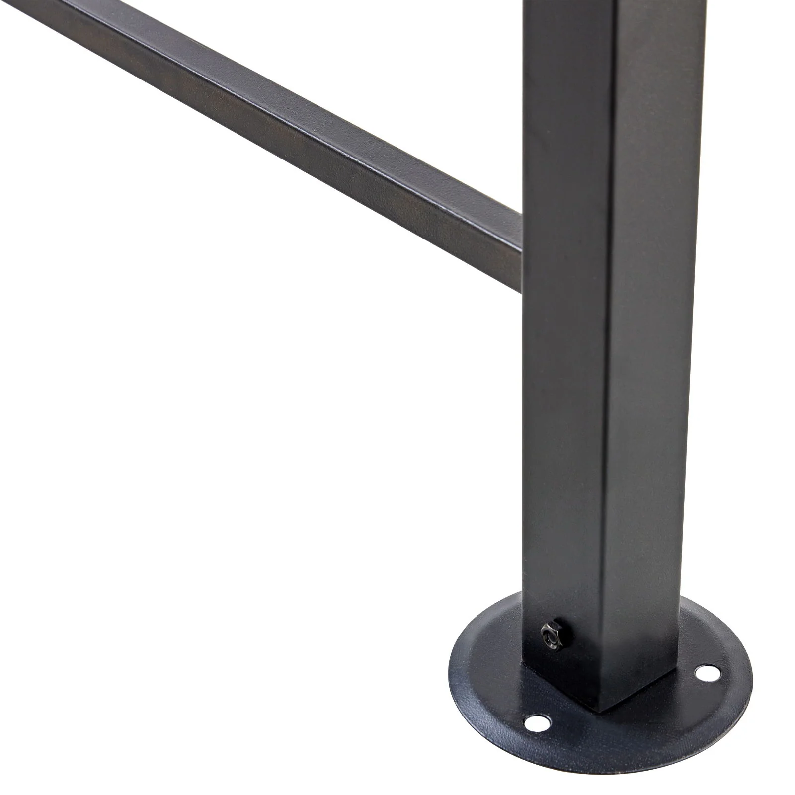 Grill Gazebo 8X5Ft, Outdoor Patio Canopy, Bbq Shelter With Steel Hardtop And Side Shelves - Black - Image 6