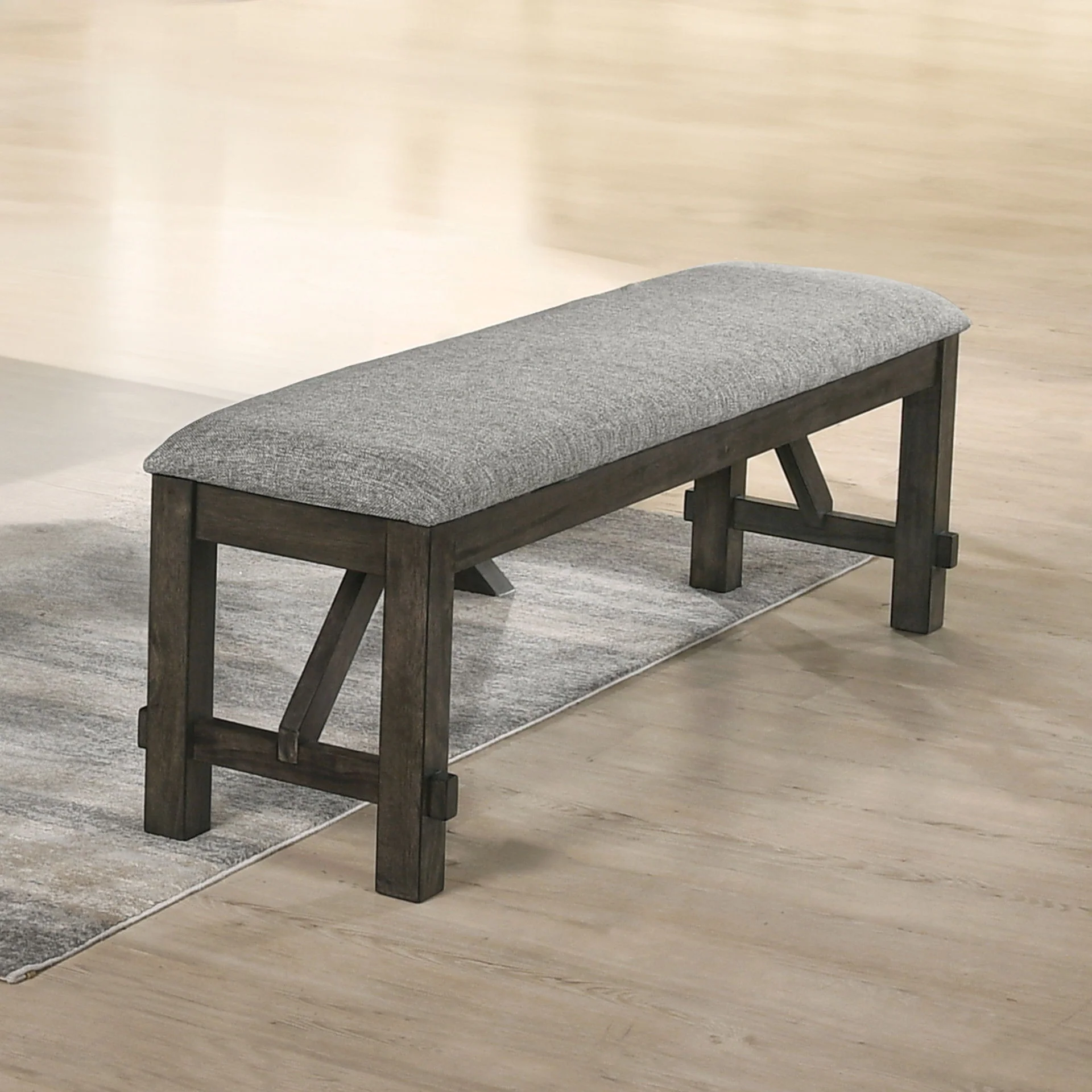 Gulliver - Bench - Rustic Brown - Image 4