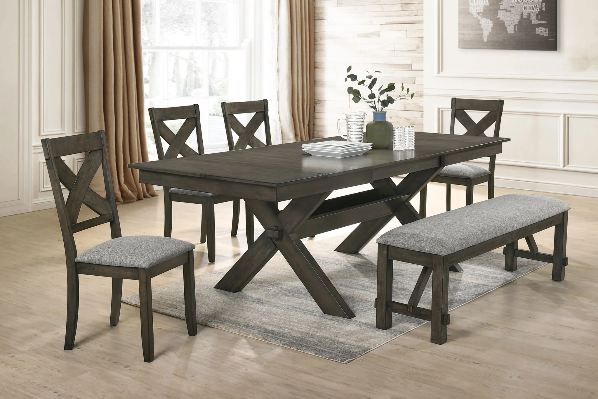 Gulliver - Bench - Rustic Brown - Image 6