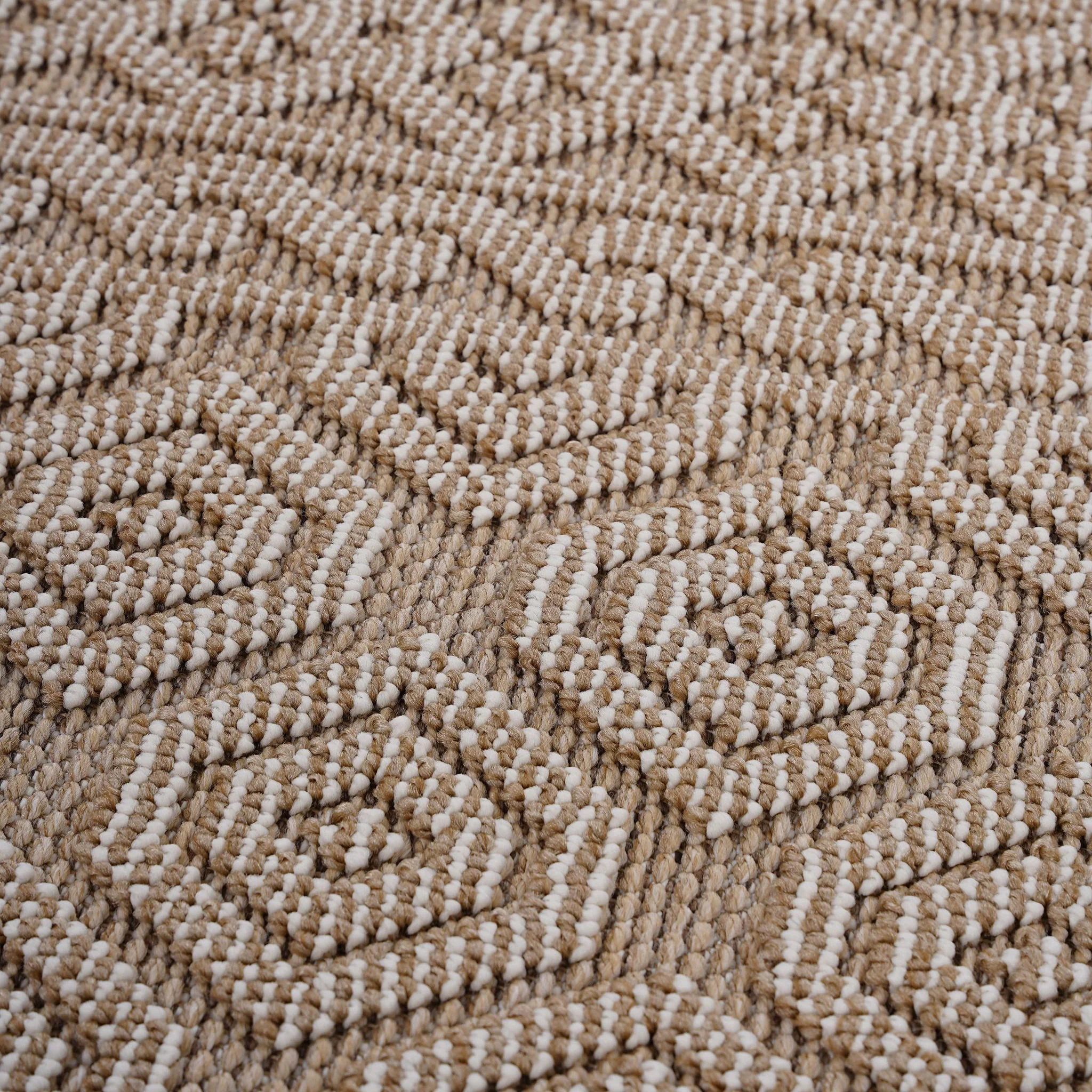 Guros - 8' X 10' Geometric Indoor / Outdoor Area Rug - Mocha - Image 7