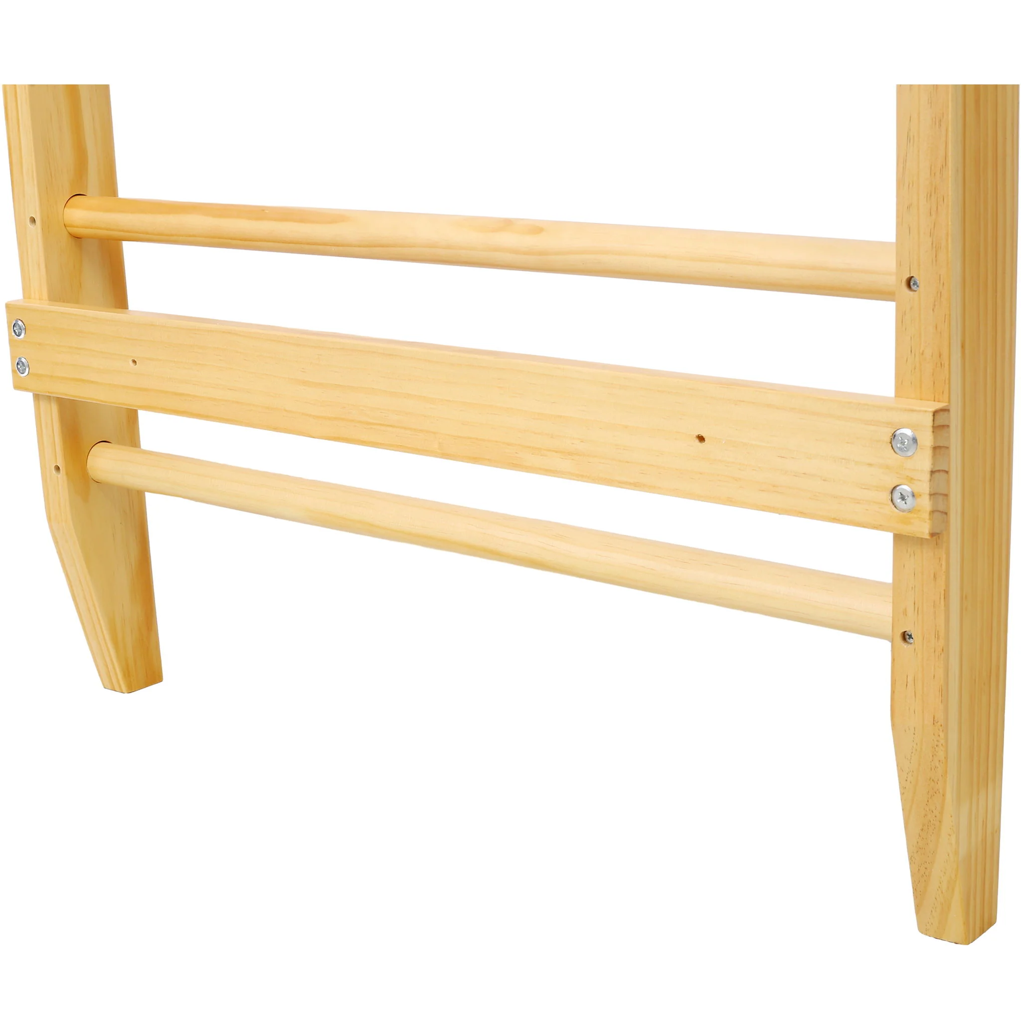 Gymnastics Stall Bar Multi Use Swedish Ladder For Home Gym And Physical Therapy - Natural - Image 3