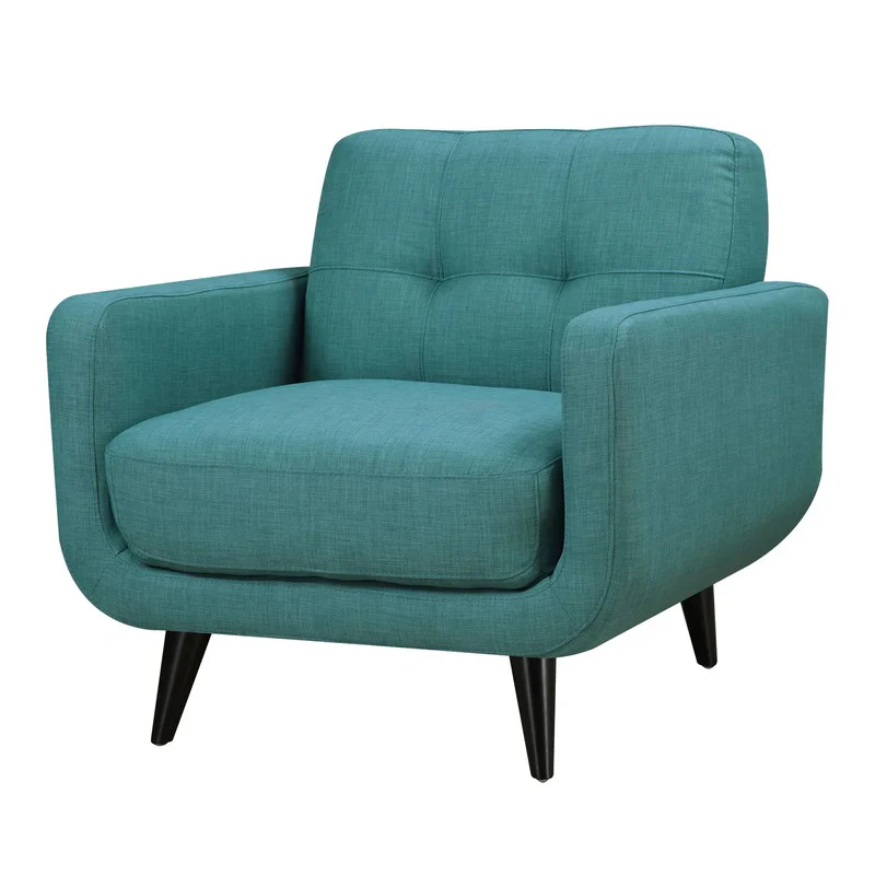 Hadley Heirloom Charcoal Fabric Accent Chair - Image 3