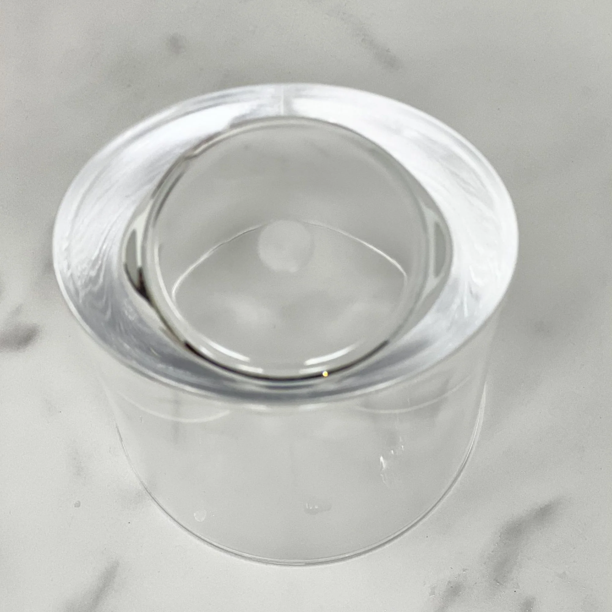 Halo - Leading Ware Oval Acrylic Glasses (Set of 4) Dof, Bpa Free, 12Oz Plastic Drinkware - Clear - Image 6